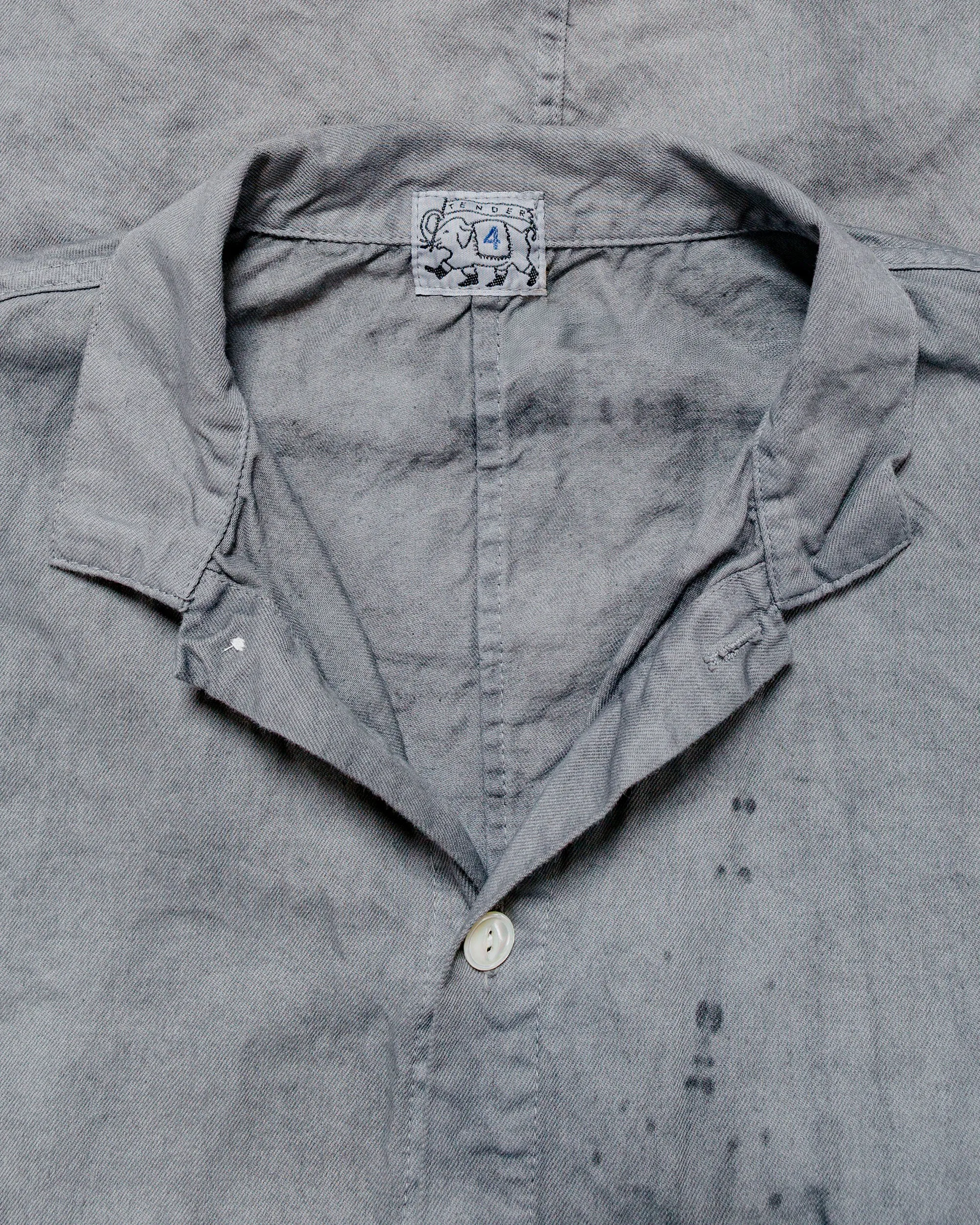 Tender Type 471 Plastron Shirt Clean Cotton Drill Chestnut Dyed sold by Lost & Found product image thumbnail 5