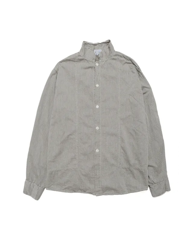 Tender Type 439 Stole Pocket Butterfly Shirt Thunderbolt Cotton Cambric Rinsed made by Tender