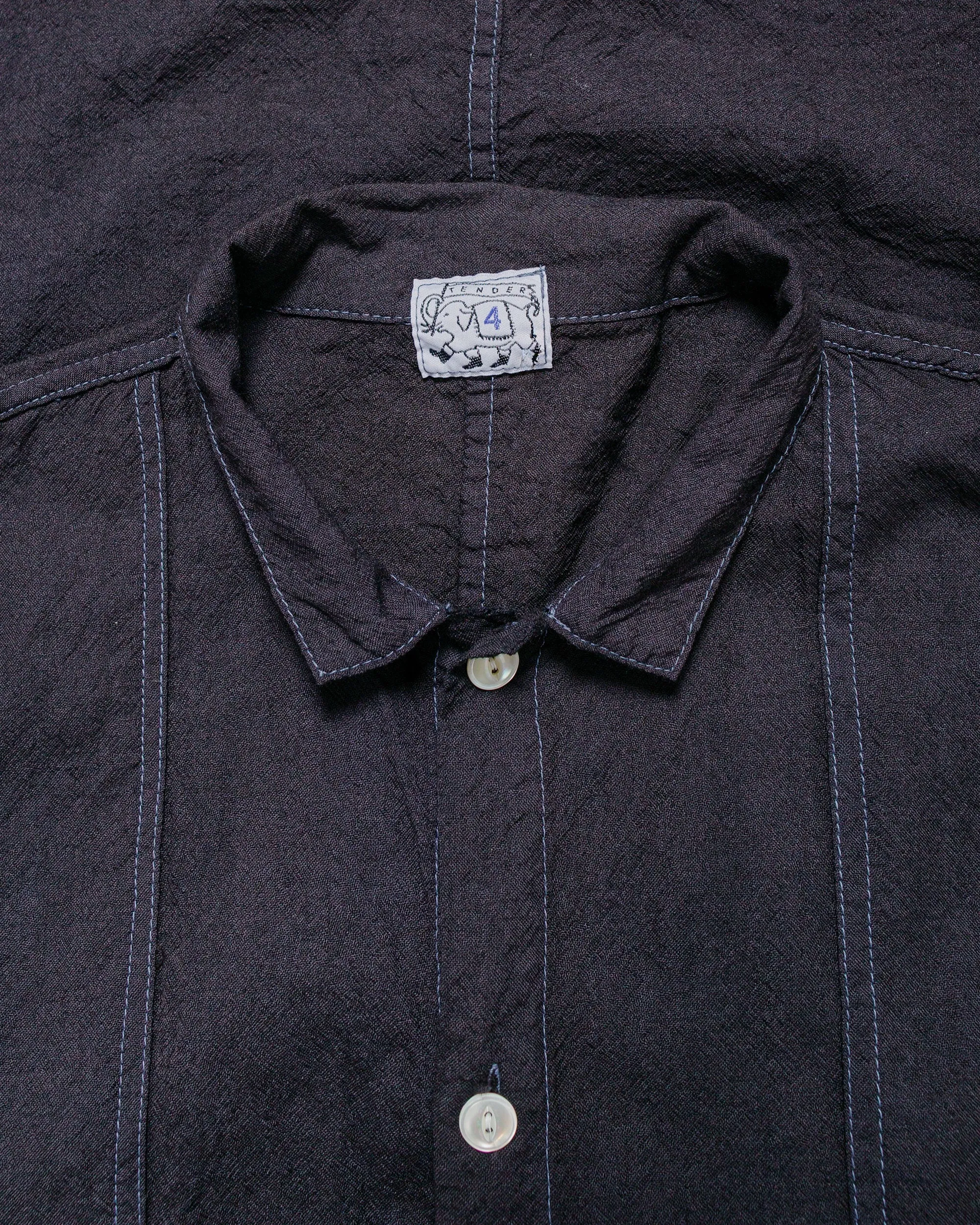 Tender Type 439 Stole Pocket Butterfly Shirt Wool Calico Black Hole sold by Lost & Found product image thumbnail 5