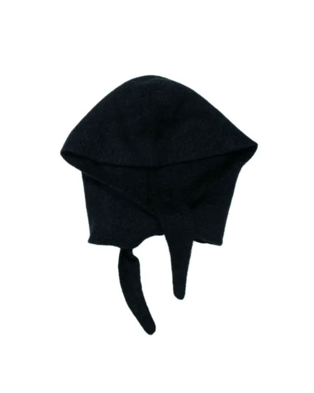 Amomento Hairy Balaclava Scarf Black sold by Lost & Found