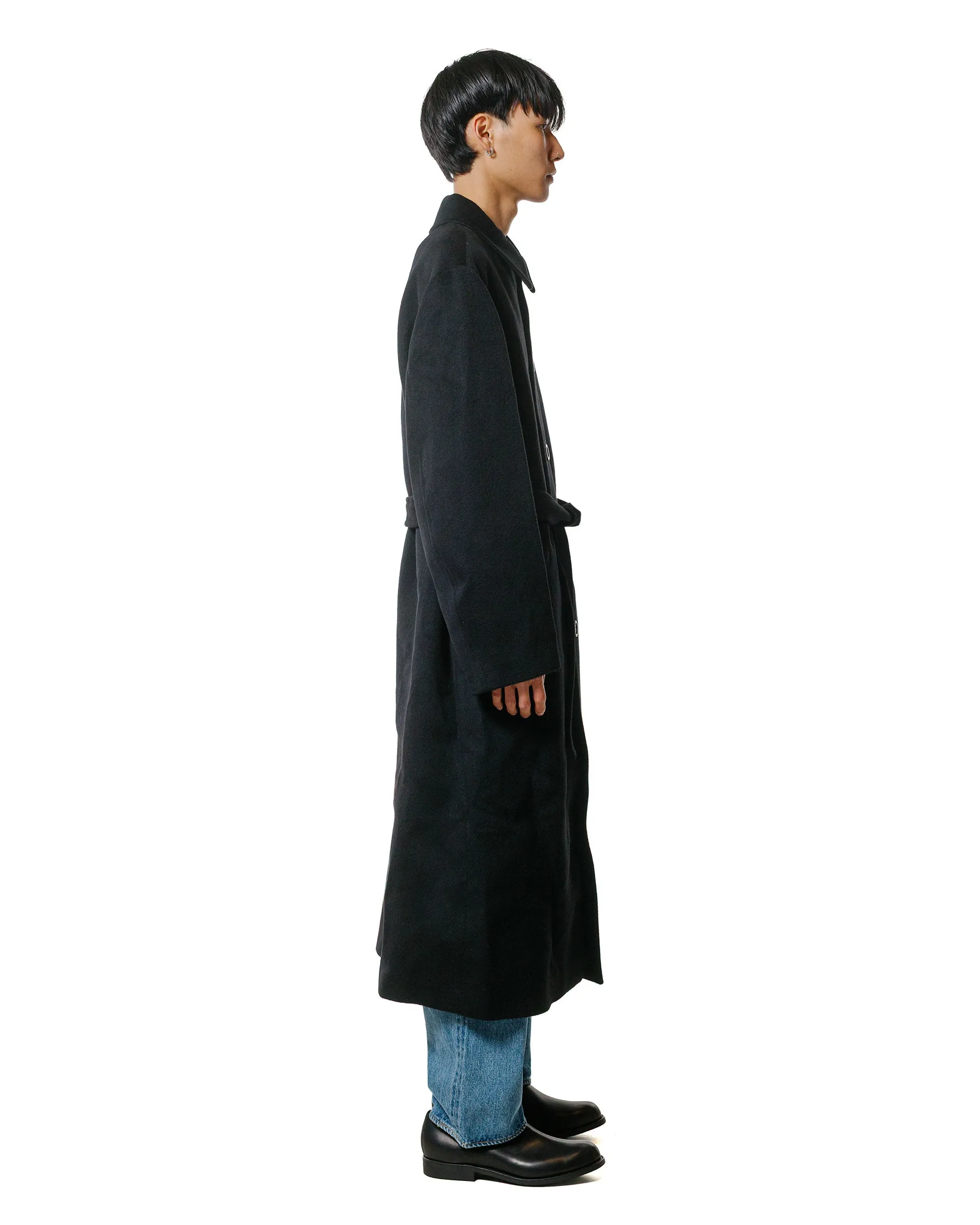 Amomento Single Breasted Long Coat Black sold by Lost & Found product image thumbnail 3