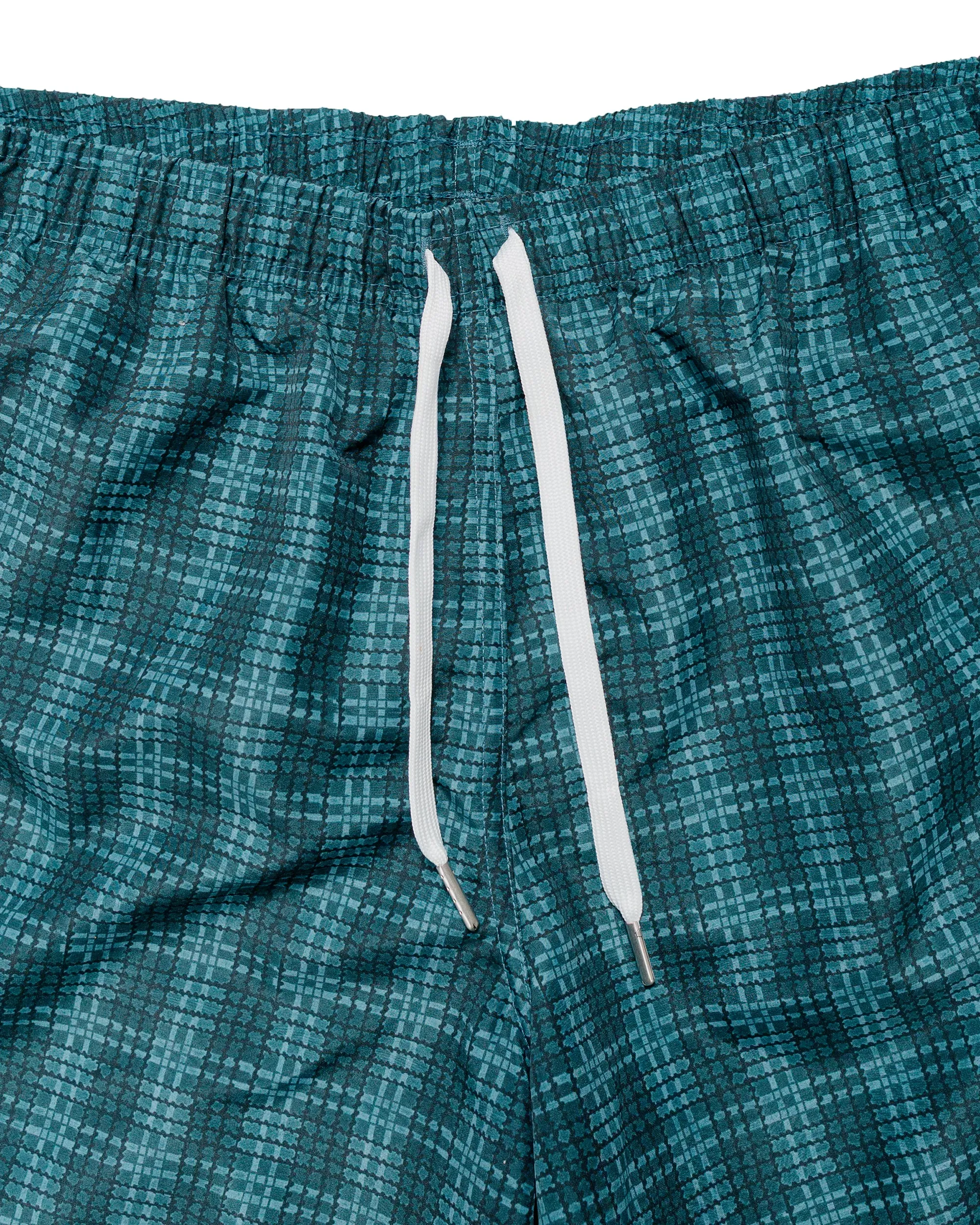 Bather Delta Tartan Swim Trunk sold by Lost & Found product image thumbnail 5