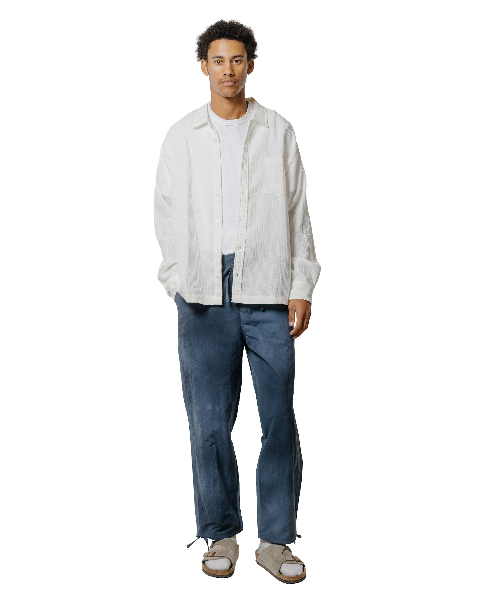 Bather White Waffle Leisure Shirt sold by Lost & Found product image thumbnail 4