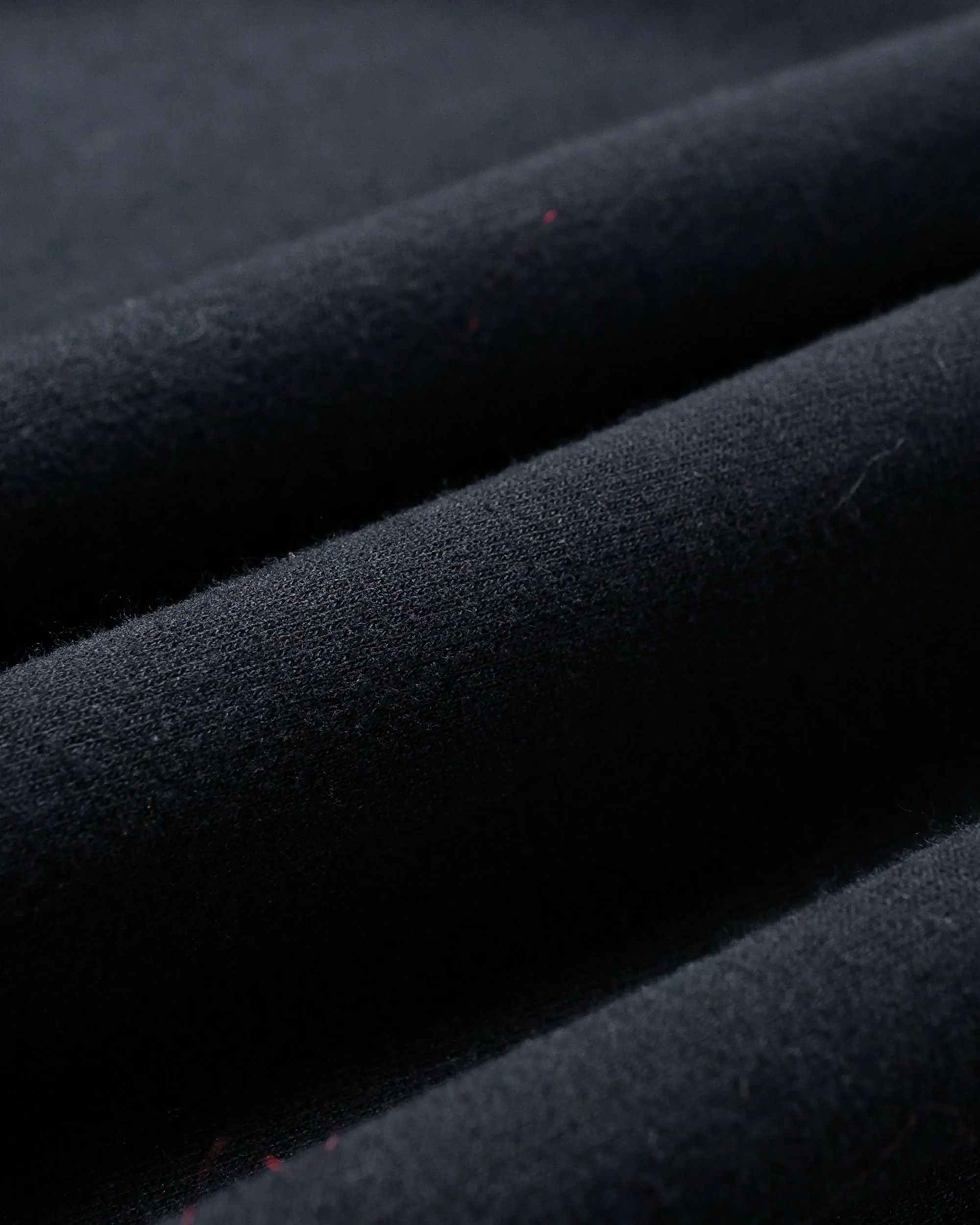 Body of Work Aster Raglan Sweatshirt Black/Loam Brown Stitch sold by Lost & Found product image thumbnail 5