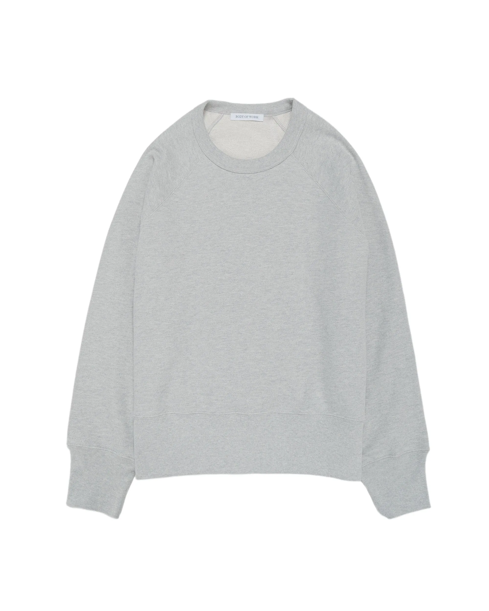 Body of Work Aster Raglan Sweatshirt Heather Grey sold by Lost & Found