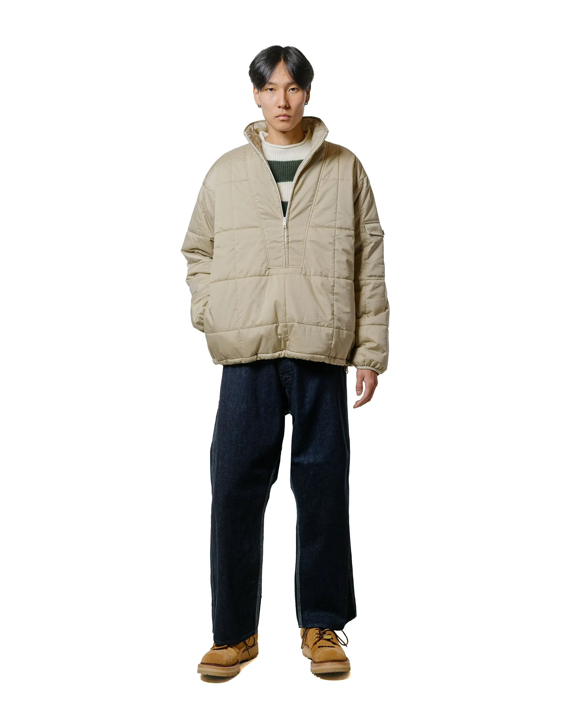 Beams Plus Puffy Jacket Beige sold by Lost & Found product image thumbnail 4