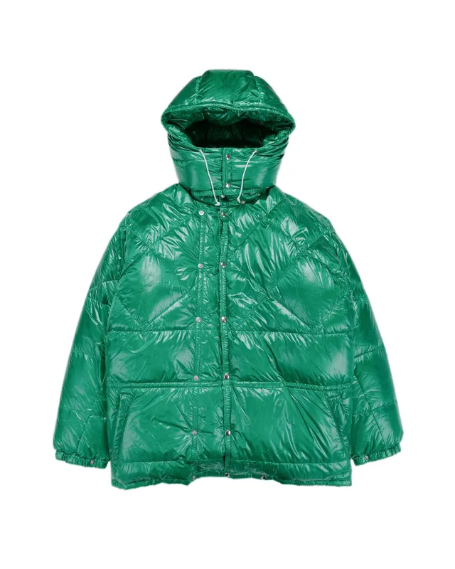 Beams Plus Raglan Sleeve Expedition Down Parka Green sold by Lost & Found