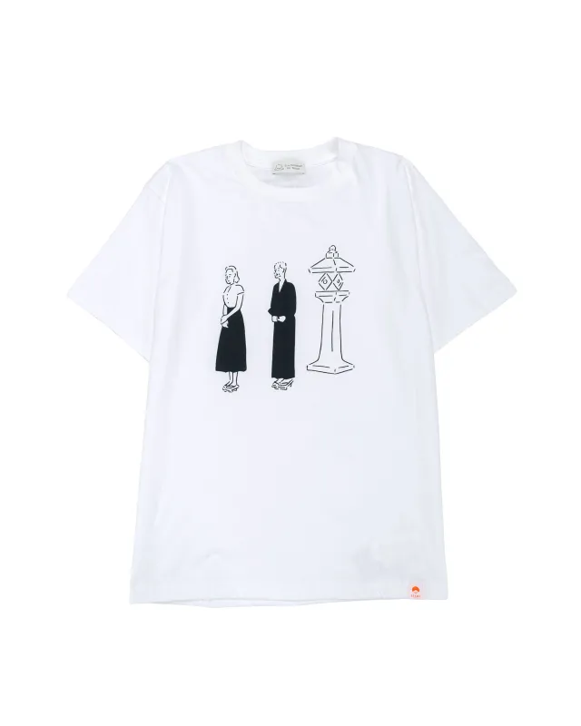 Beams Japan Yasujiro Ozu 'Tokyo Story' T-Shirt White sold by Lost & Found