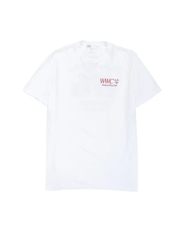 Beams Japan Hongama 'Weekend Wine Club' T-Shirt White sold by Lost & Found