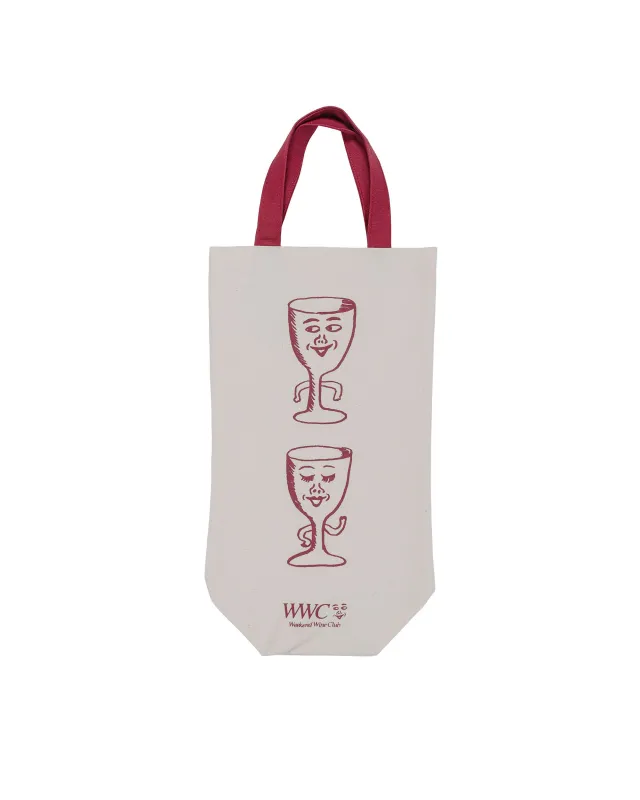 Beams Japan Hongama 'Weekend Wine Club' Tote Bag Natural made by Lost & Found