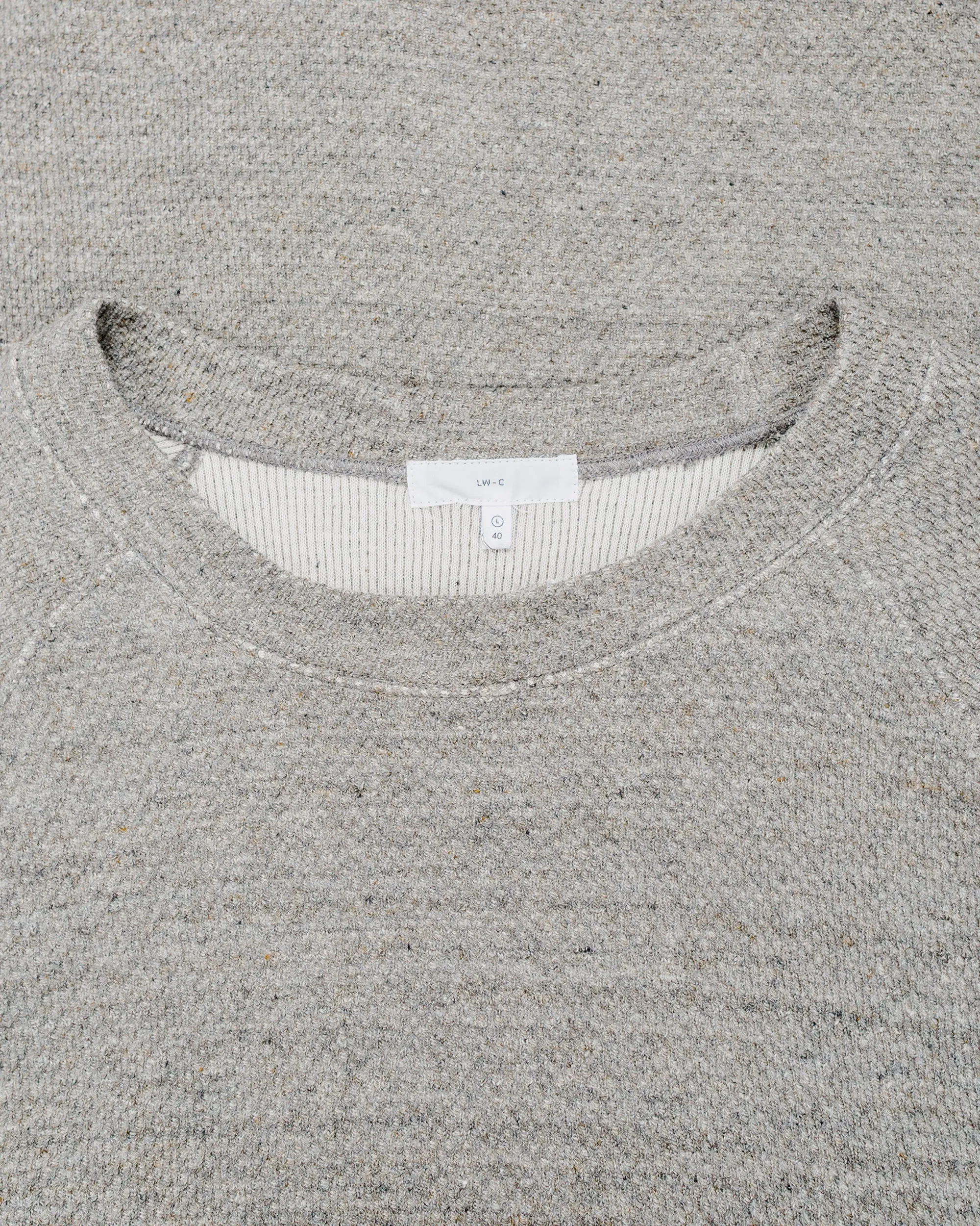 Lady White Co. Raglan Thermal Grey Melange sold by Lost & Found product image thumbnail 5