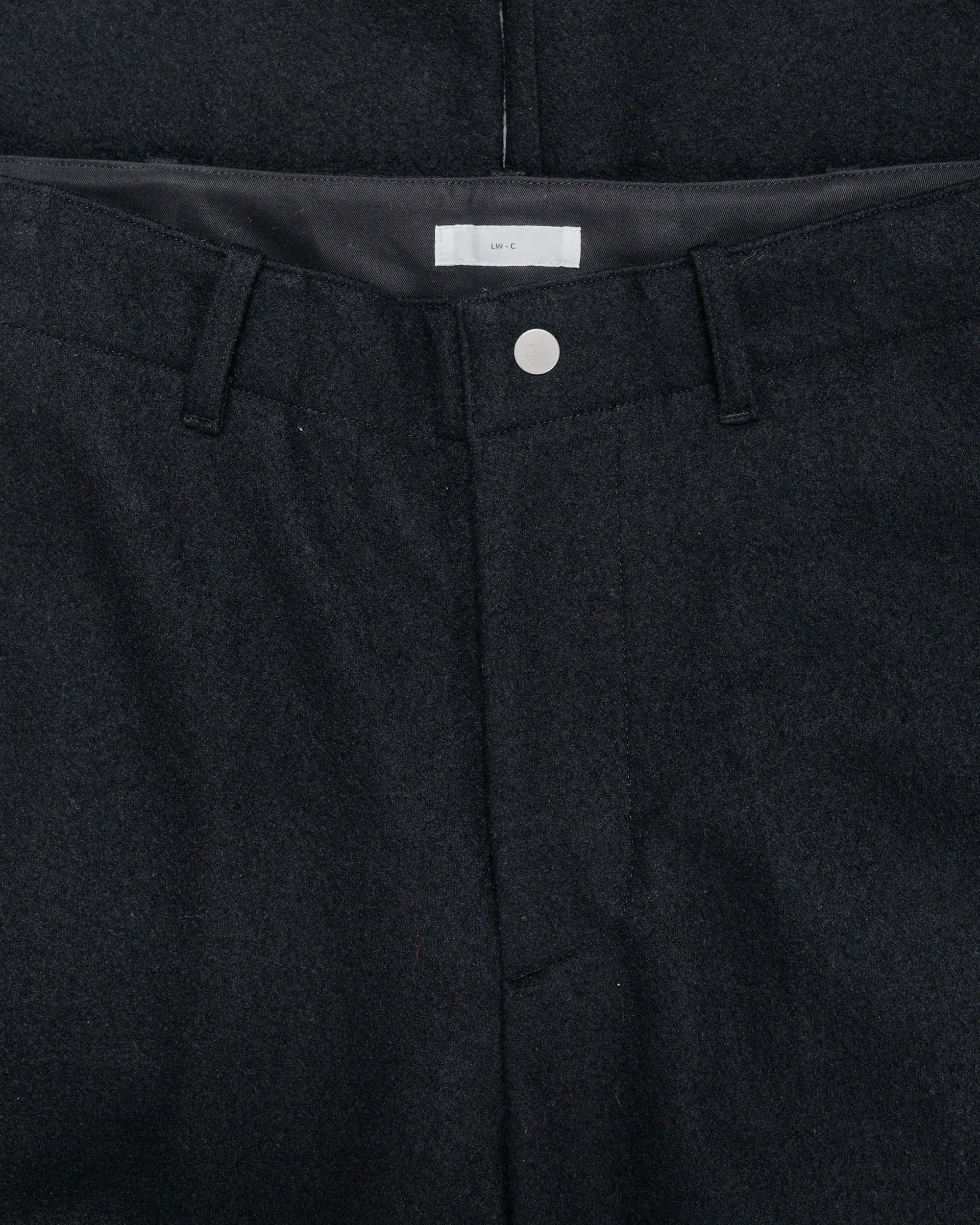 Lady White Co. Crater Wool Trouser Black sold by Lost & Found product image thumbnail 5