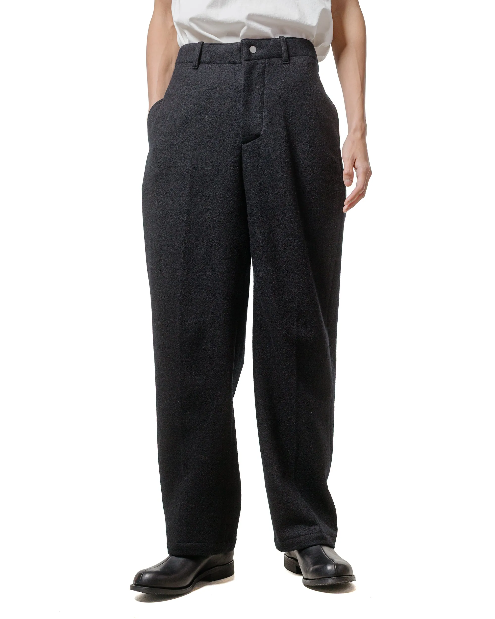 Lady White Co. Crater Wool Trouser Black sold by Lost & Found product image thumbnail 2