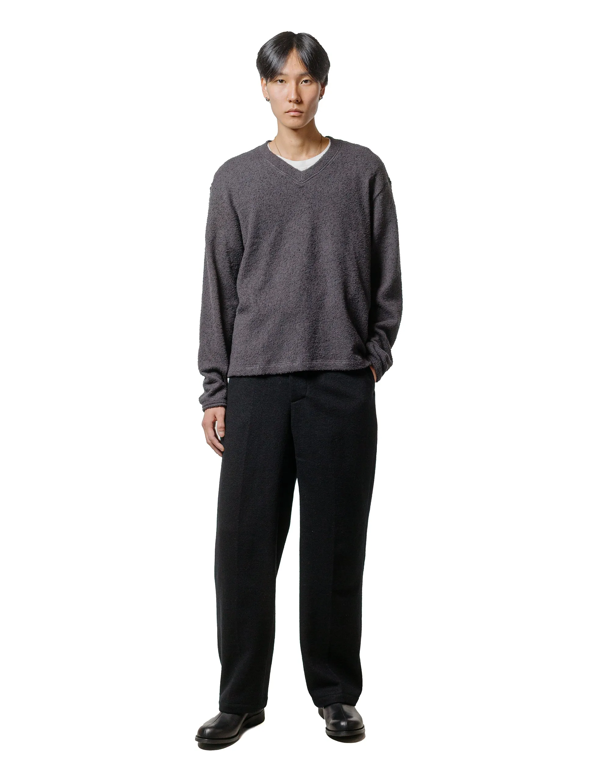 Lady White Co. Teddy High V-Neck Shadow sold by Lost & Found product image thumbnail 4