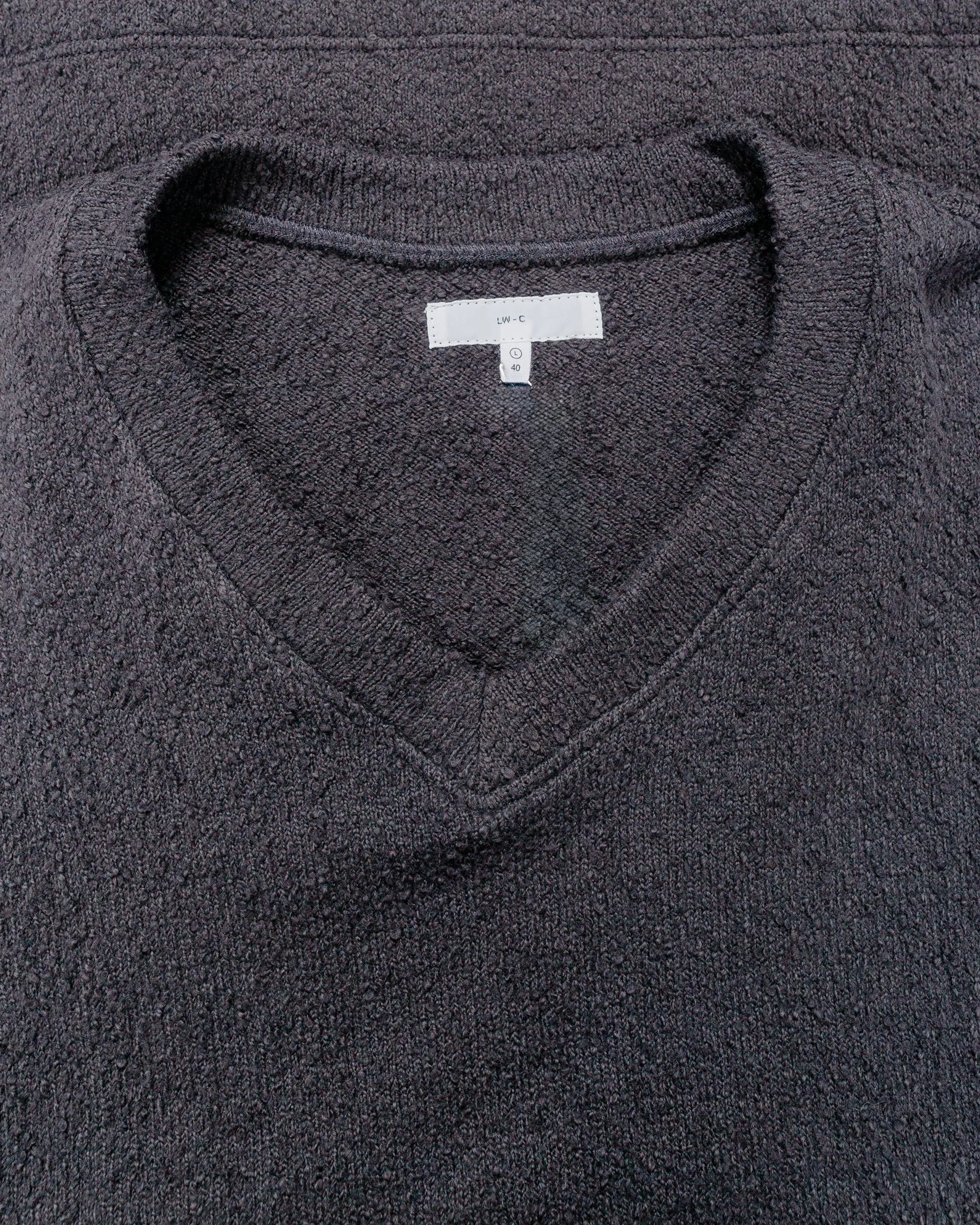 Lady White Co. Teddy High V-Neck Shadow sold by Lost & Found product image thumbnail 5