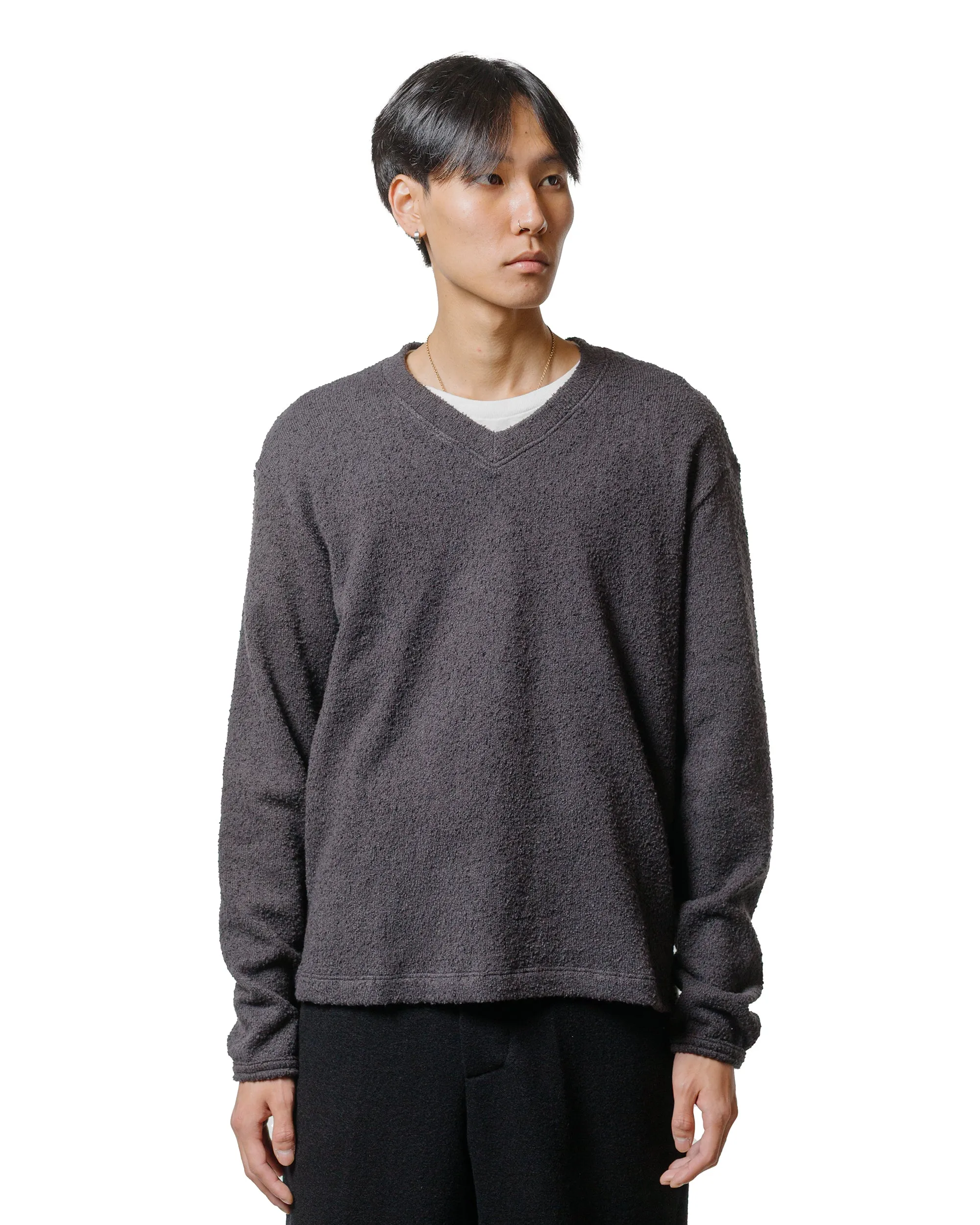 Lady White Co. Teddy High V-Neck Shadow sold by Lost & Found product image thumbnail 2