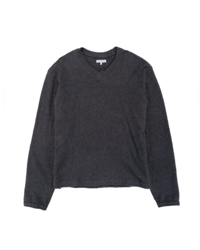 Lady White Co. Teddy High V-Neck Shadow sold by Lost & Found