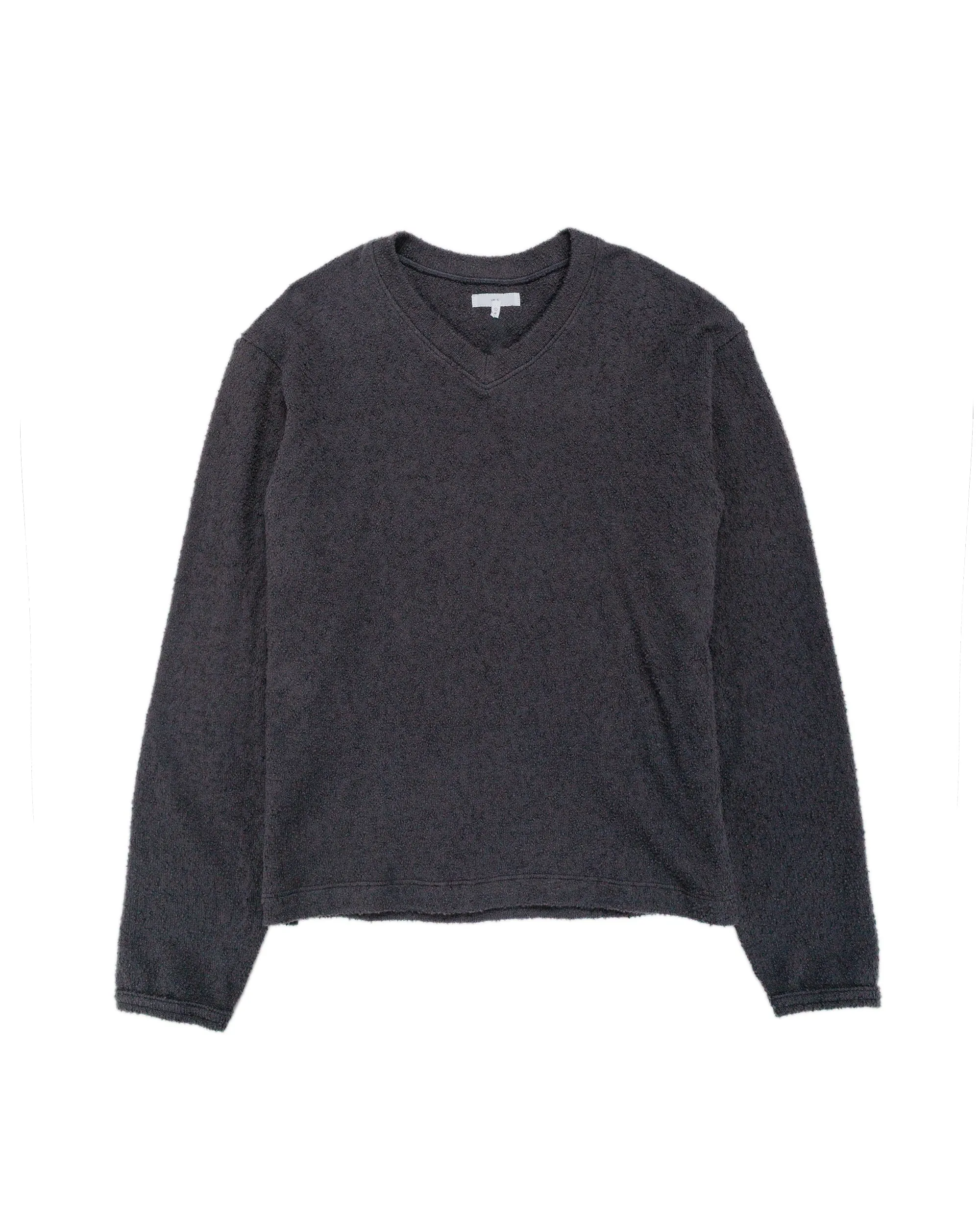 Lady White Co. Teddy High V-Neck Shadow sold by Lost & Found