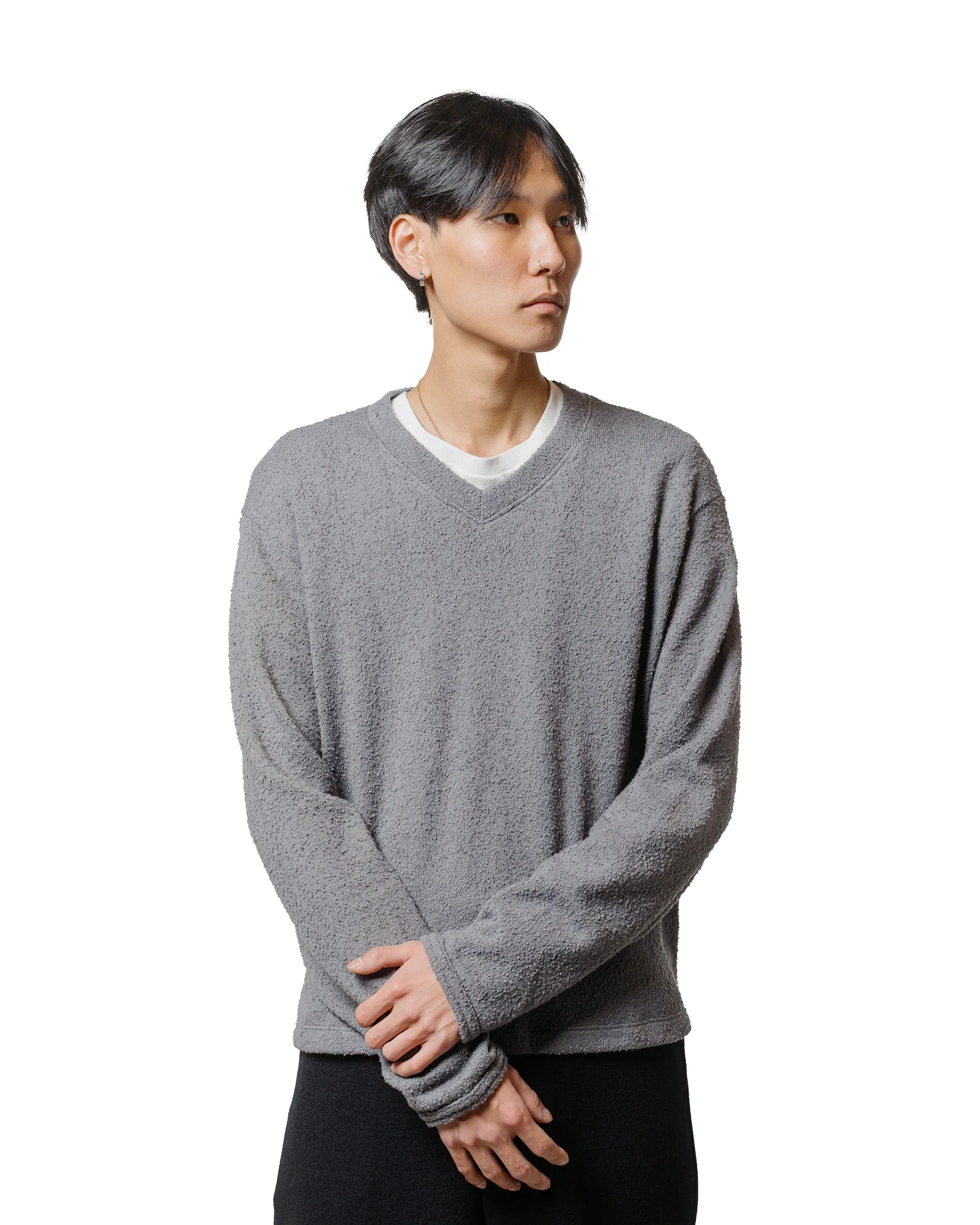 Lady White Co. Teddy High V-Neck Kelp sold by Lost & Found product image thumbnail 2