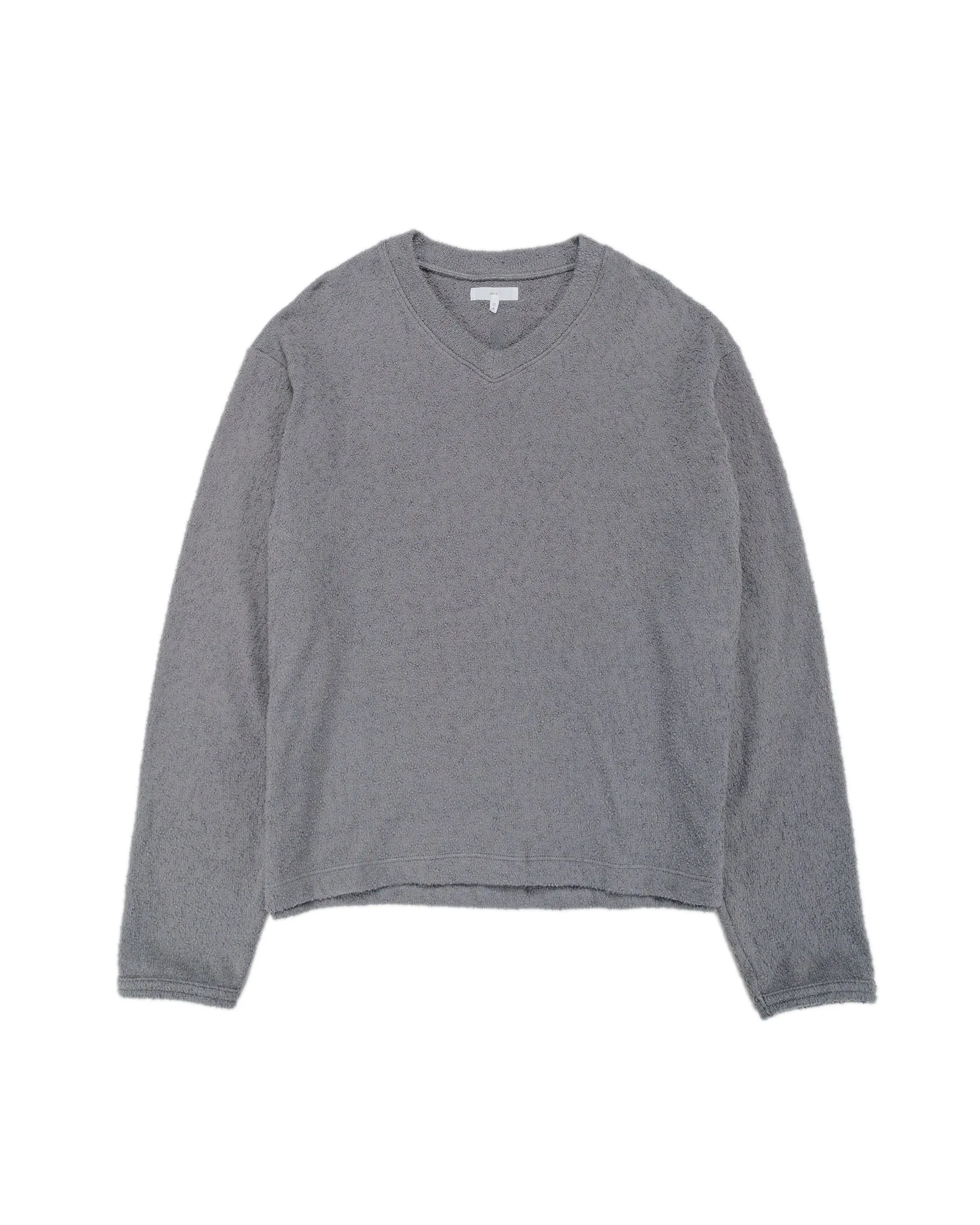 Lady White Co. Teddy High V-Neck Kelp sold by Lost & Found