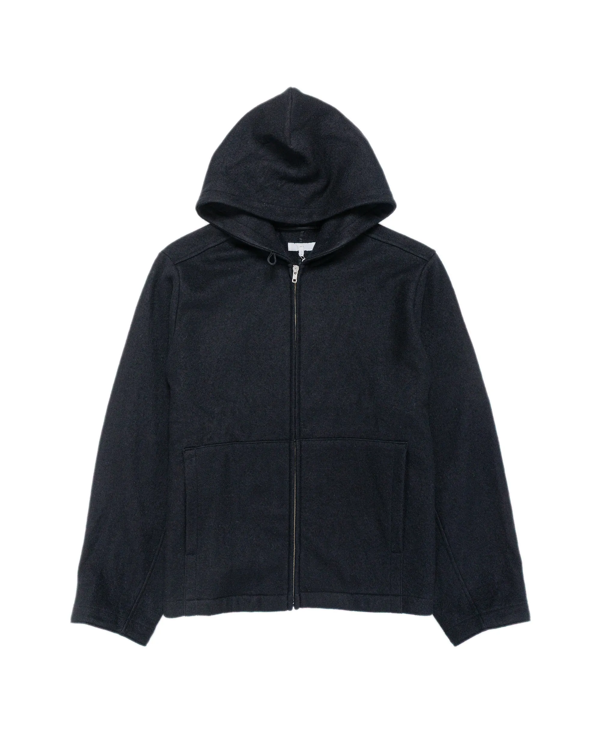 Lady White Co. Wool Zip Hoodie Black sold by Lost & Found