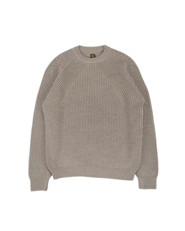 Batoner Signature Crew Neck Melange Brown sold by Lost & Found