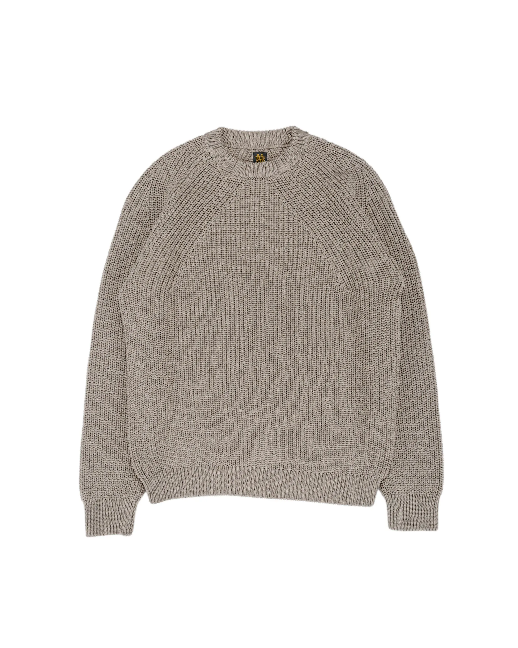 Batoner Signature Crew Neck Melange Brown sold by Lost & Found