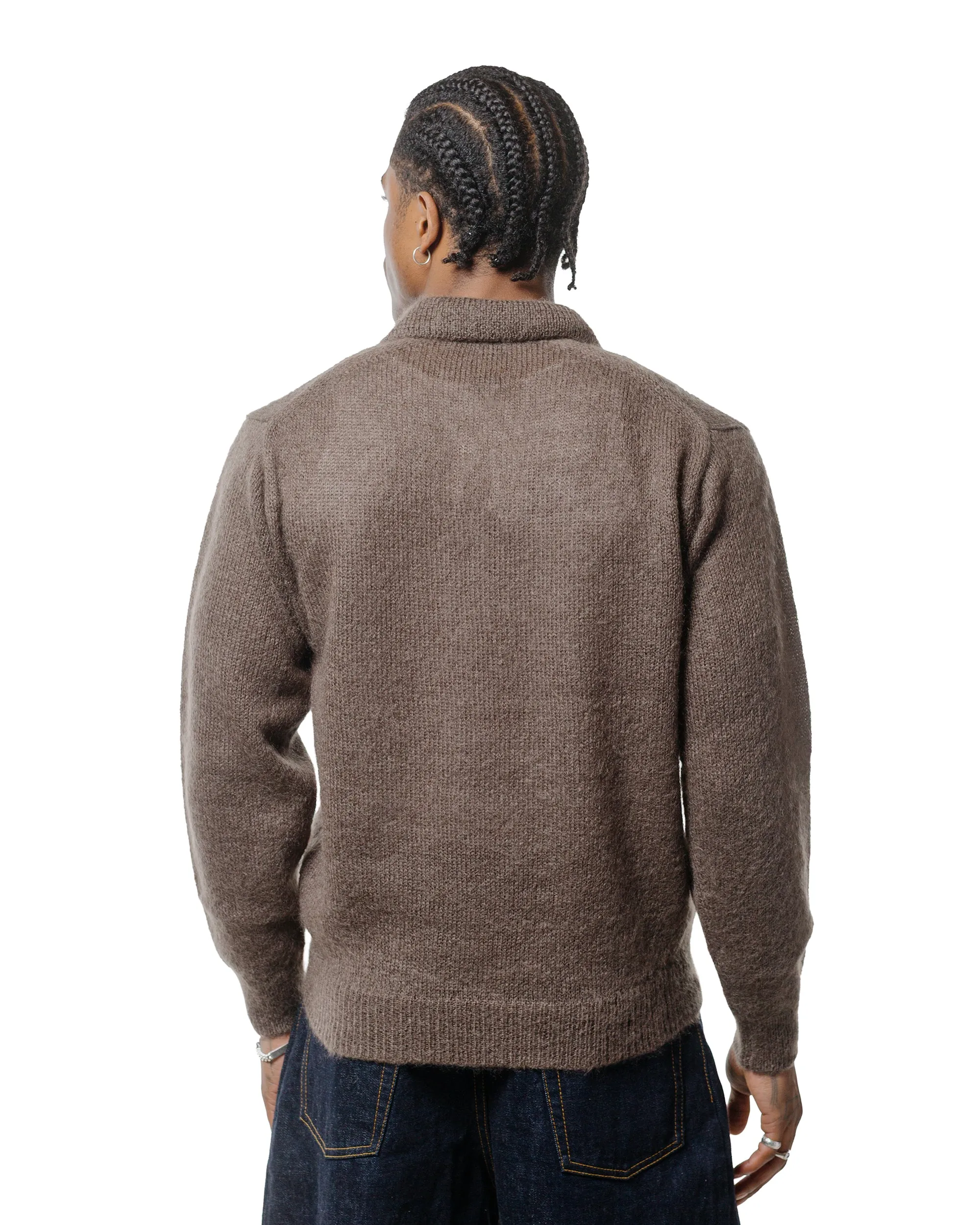 Batoner Pure Mohair Polo Olive sold by Lost & Found product image thumbnail 3