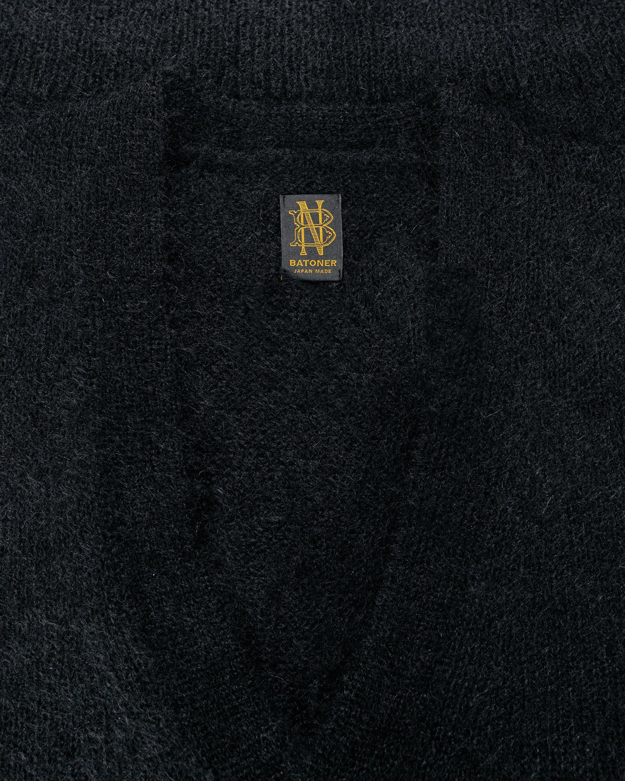 Batoner Pure Mohair V Cardigan Black sold by Lost & Found product image thumbnail 5
