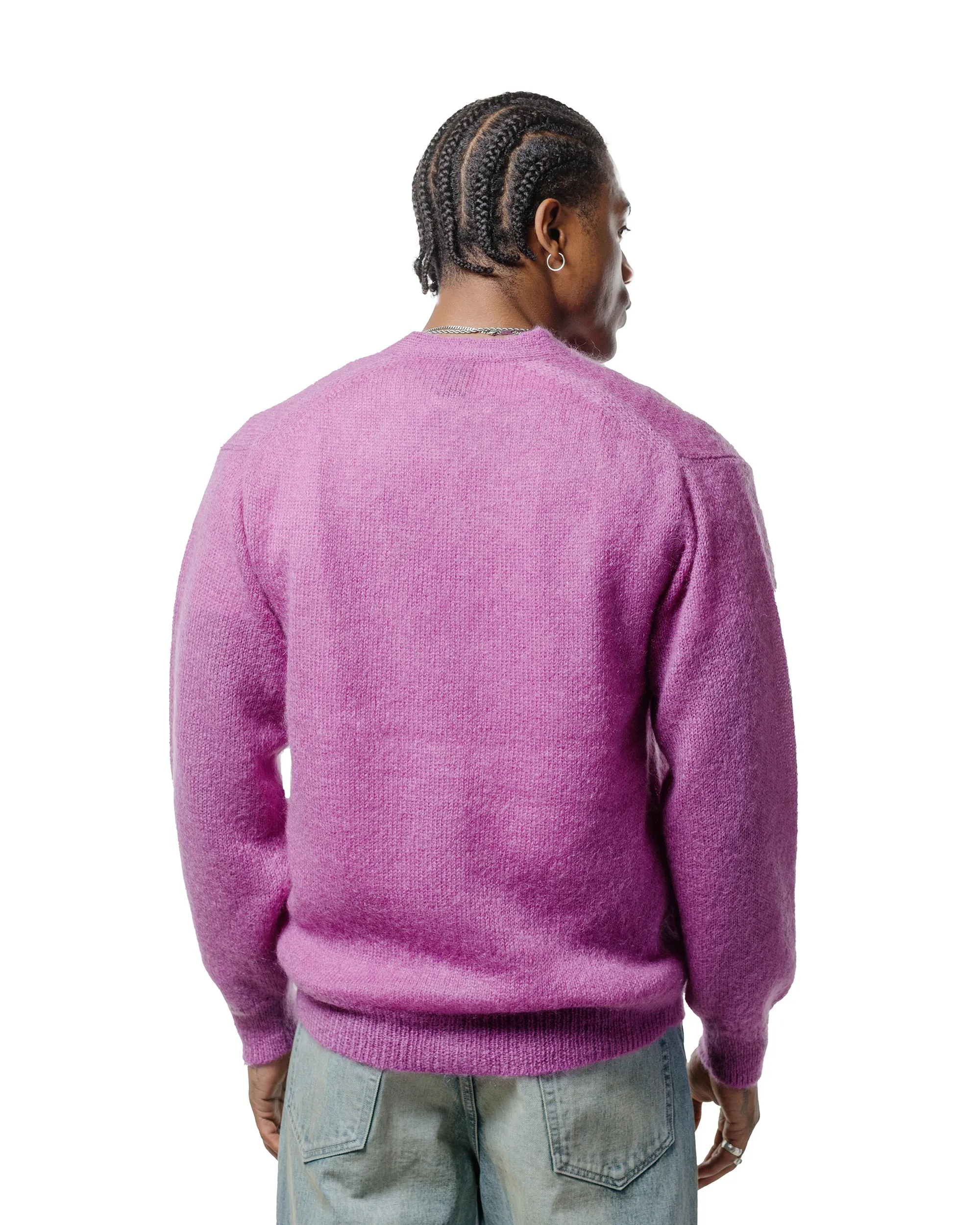 Batoner Pure Mohair V Cardigan Purple sold by Lost & Found product image thumbnail 3