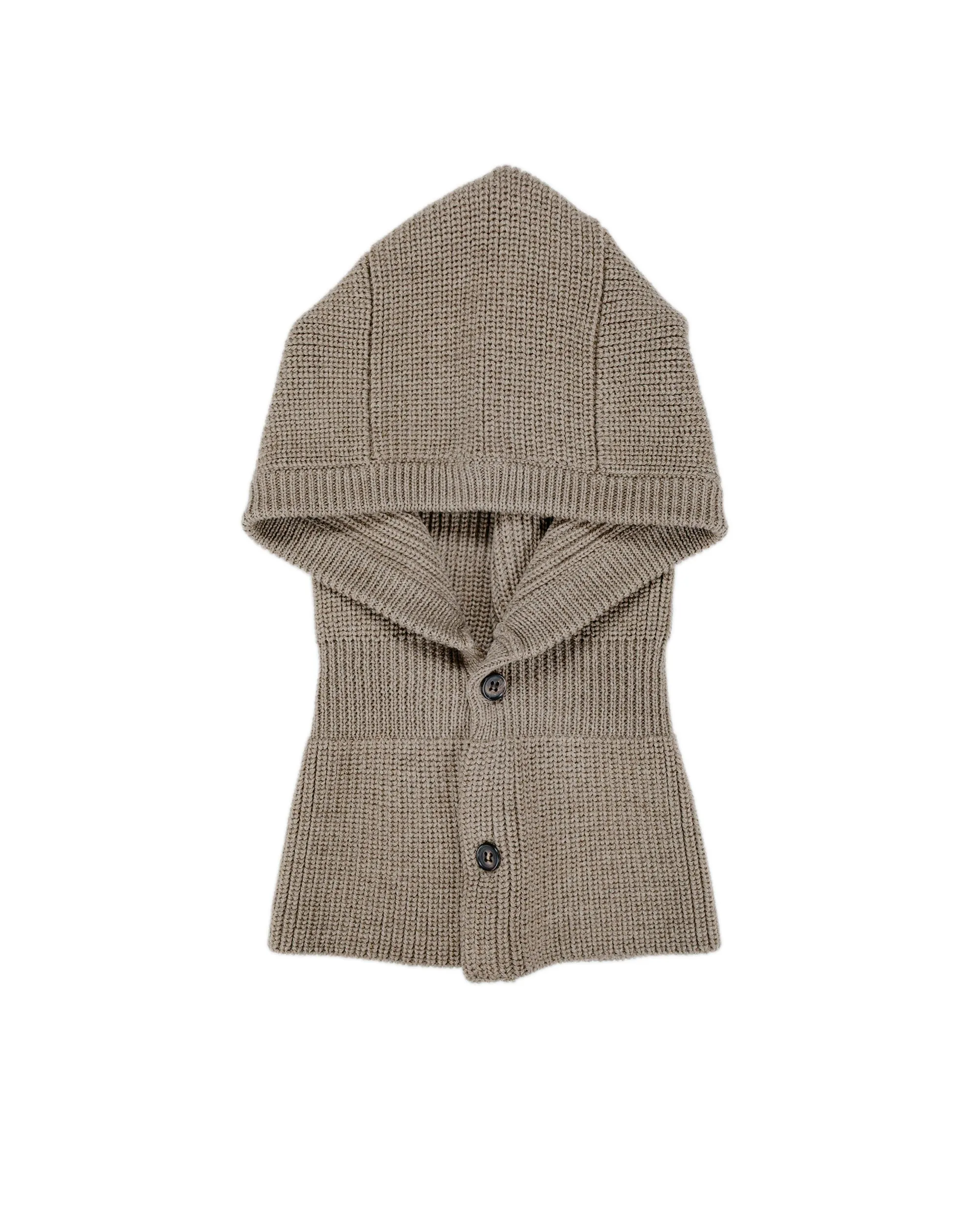 Batoner Solid Wool Balaclava Melange Brown sold by Lost & Found