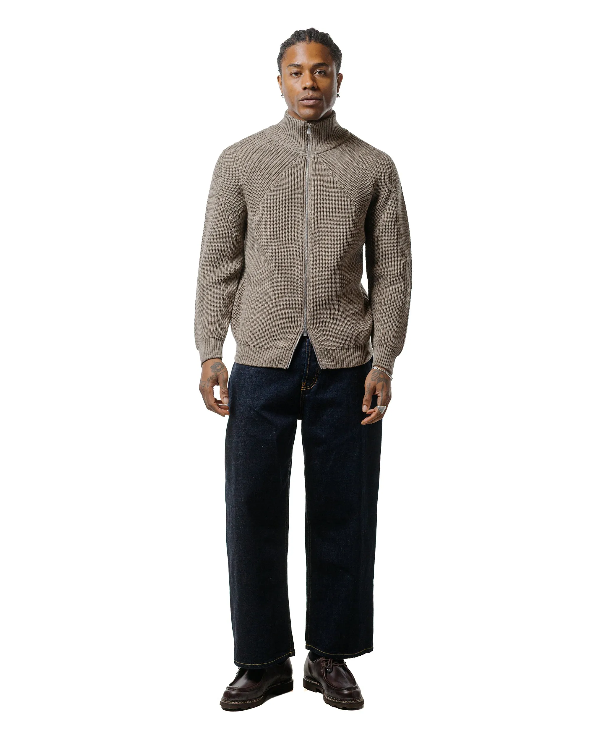 Batoner Signature Driver Knit Melange Brown sold by Lost & Found product image thumbnail 4