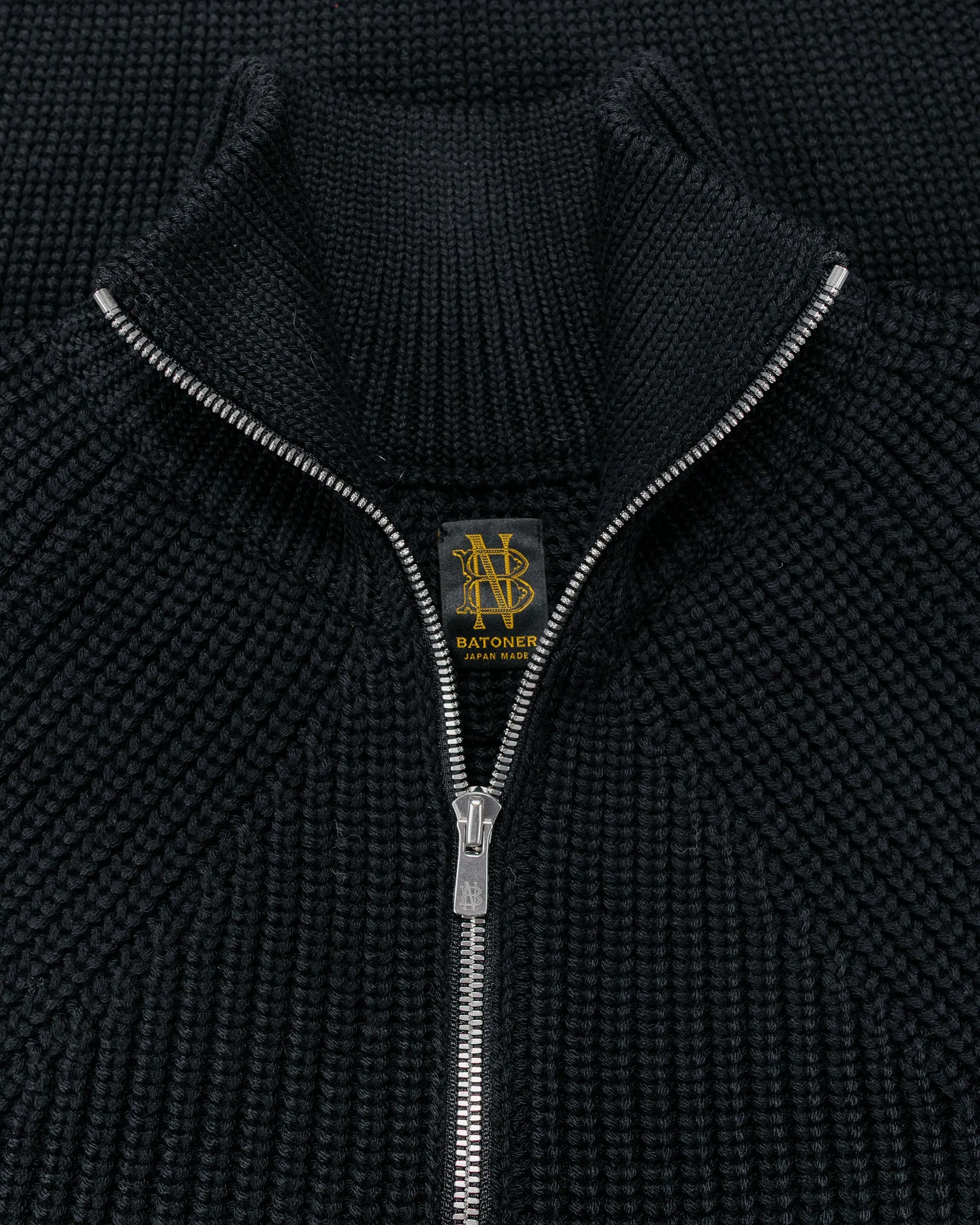 Batoner Signature Driver Knit Black sold by Lost & Found product image thumbnail 5