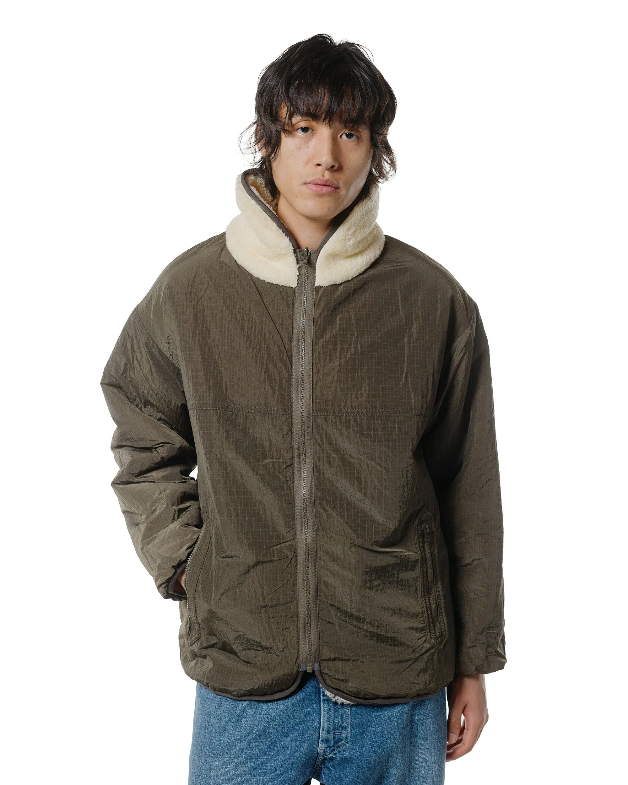 Nanga Fairly Fleece Jacket Off White sold by Lost & Found product image thumbnail 4