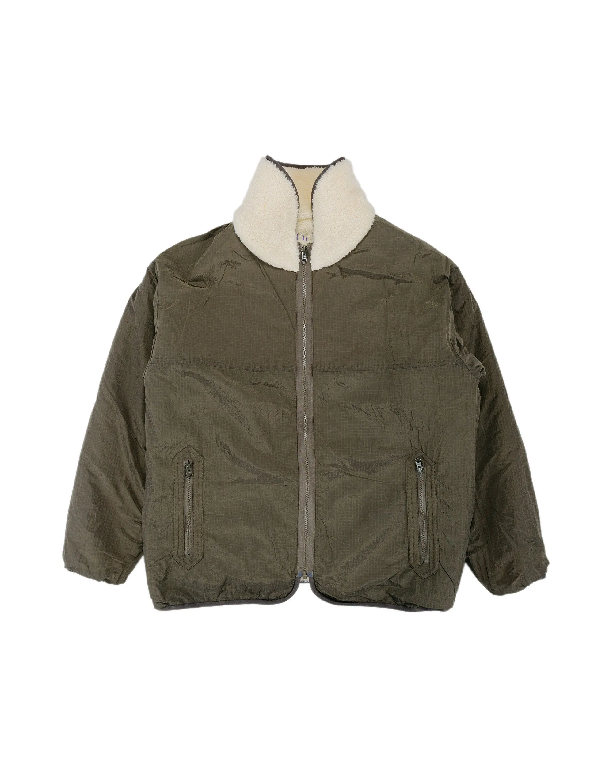 Nanga Fairly Fleece Jacket Off White sold by Lost & Found product image thumbnail 2