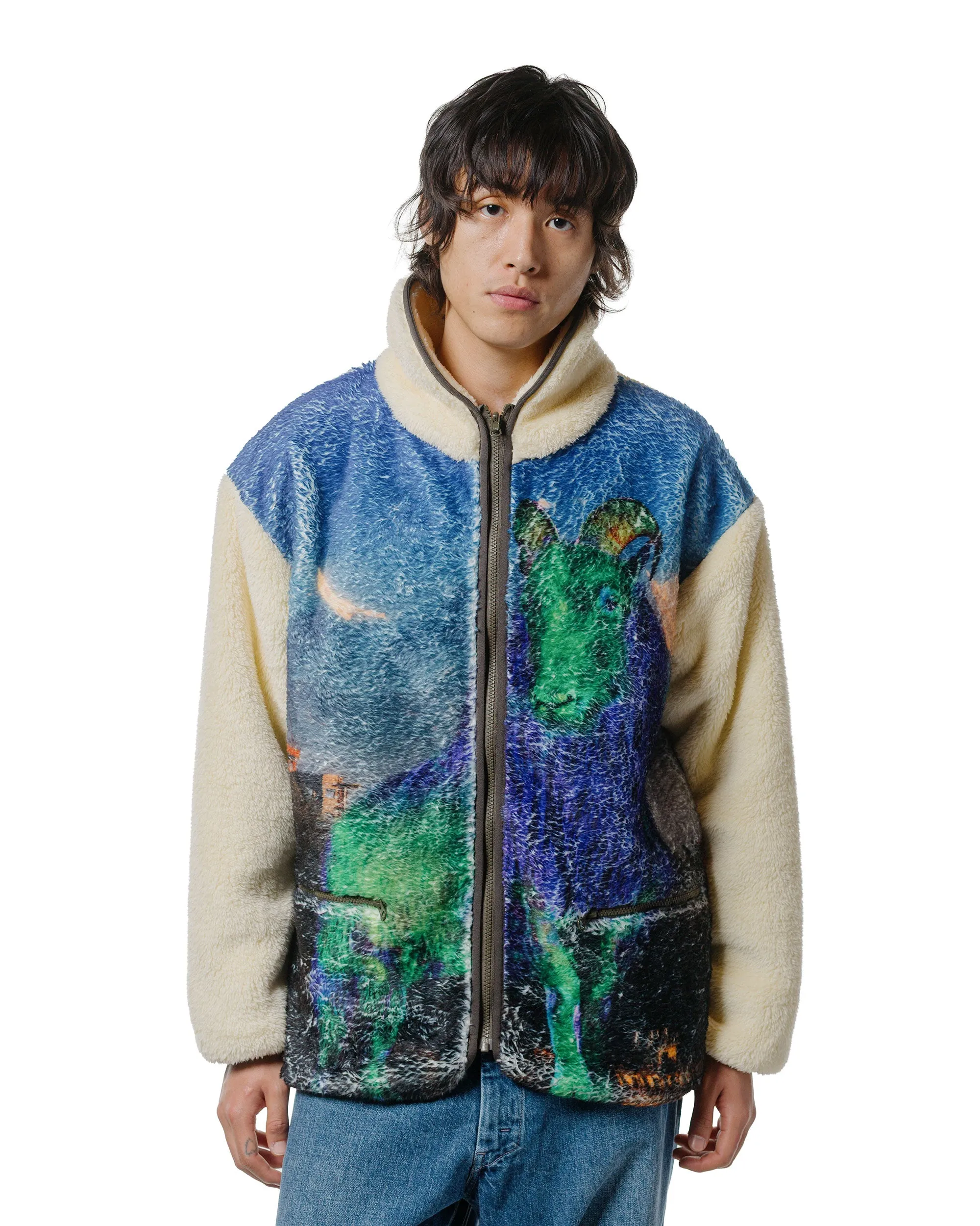 Nanga Fairly Fleece Jacket Off White sold by Lost & Found product image thumbnail 3