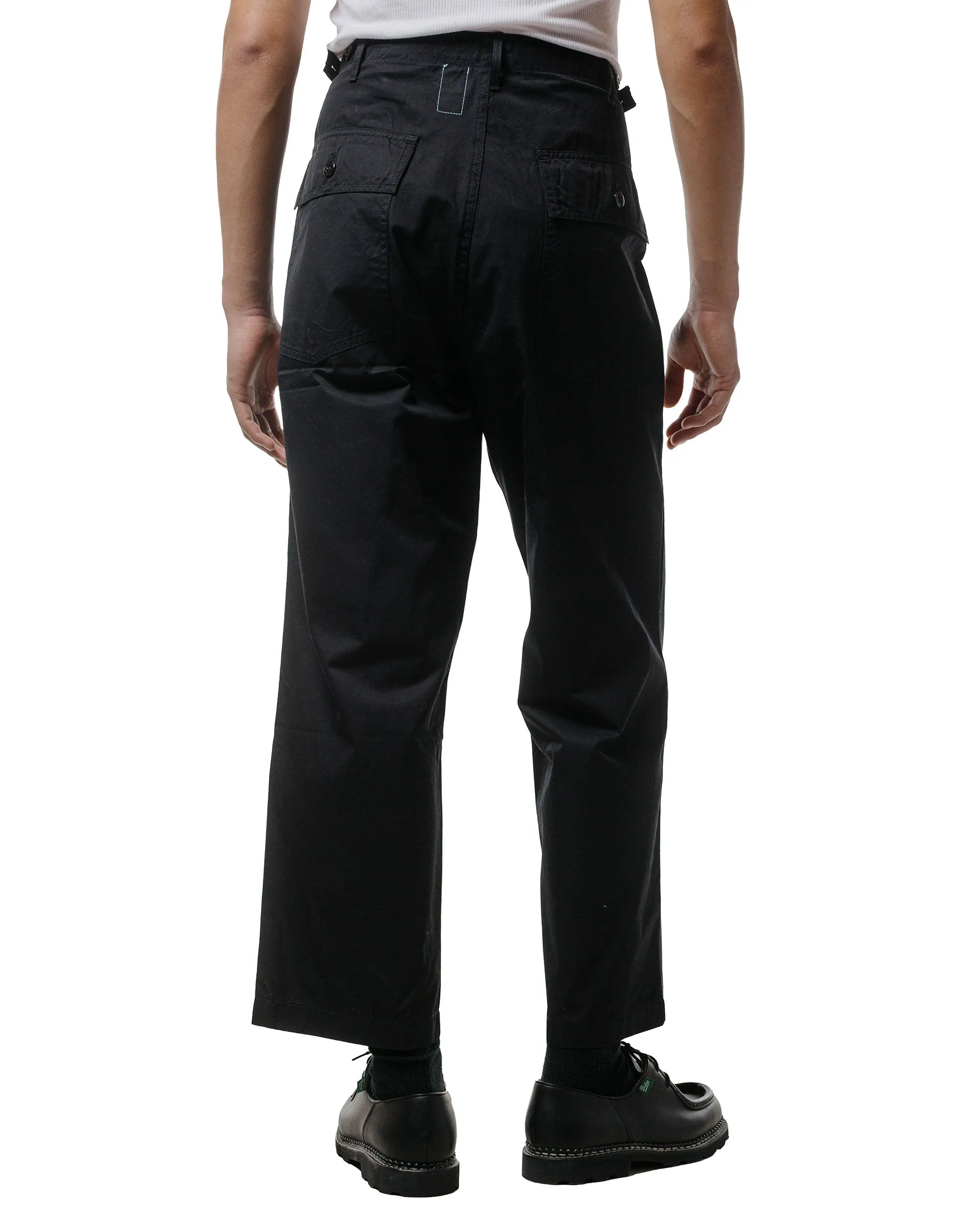 The Corona Utility FP001 Fatigue Slacks 'Utility Slacks' High Density Chambray Gabardine Black sold by Lost & Found product image thumbnail 3