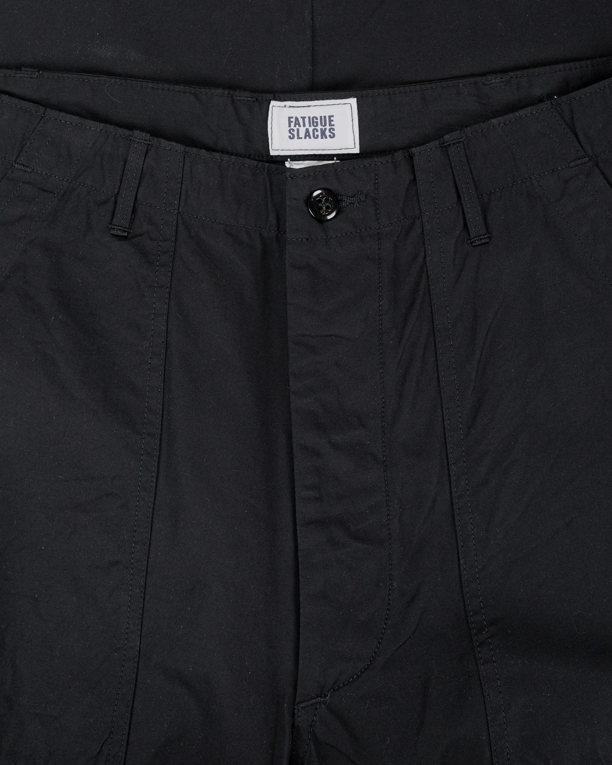 The Corona Utility FP001 Fatigue Slacks 'Utility Slacks' High Density Chambray Gabardine Black sold by Lost & Found product image thumbnail 5