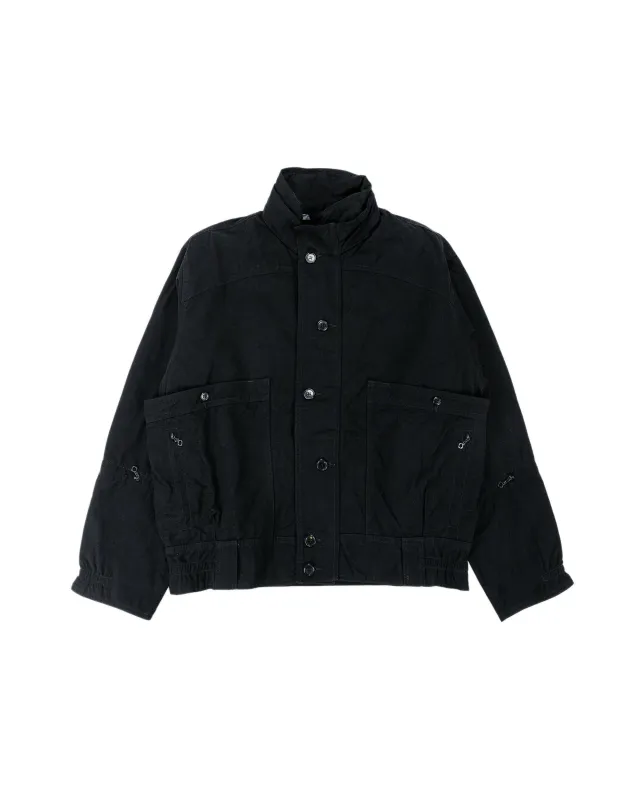 The Corona Utility WG002 Willis & Geiger 'Hunter Hiker' 340 Bush Poplin Black sold by Lost & Found