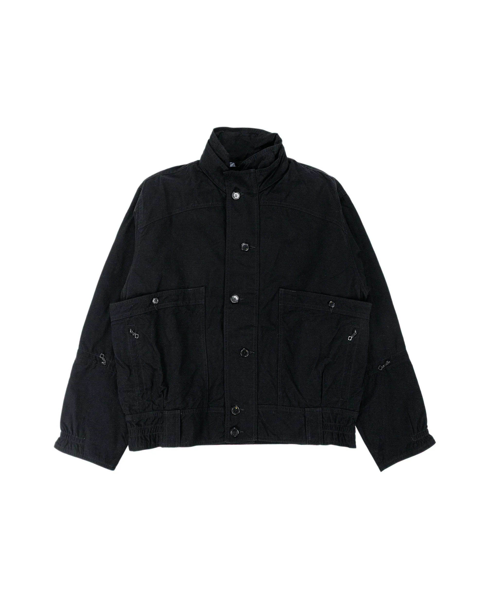 The Corona Utility WG002 Willis & Geiger 'Hunter Hiker' 340 Bush Poplin Black sold by Lost & Found