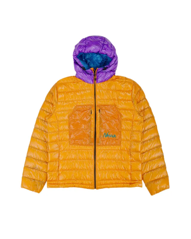 Nanga Ultilight Down Parka Packable Orange sold by Lost & Found