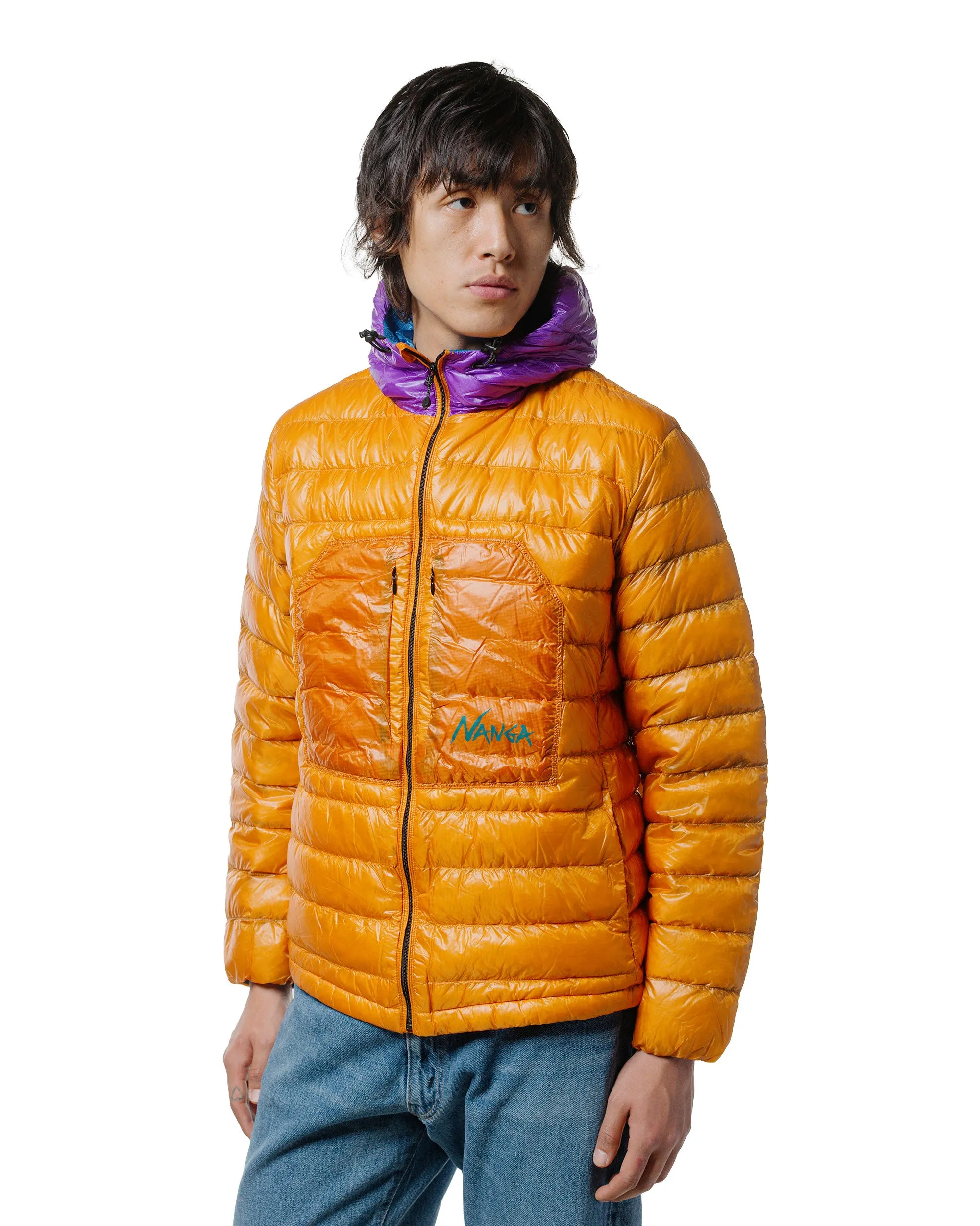 Nanga Ultilight Down Parka Packable Orange sold by Lost & Found product image thumbnail 2