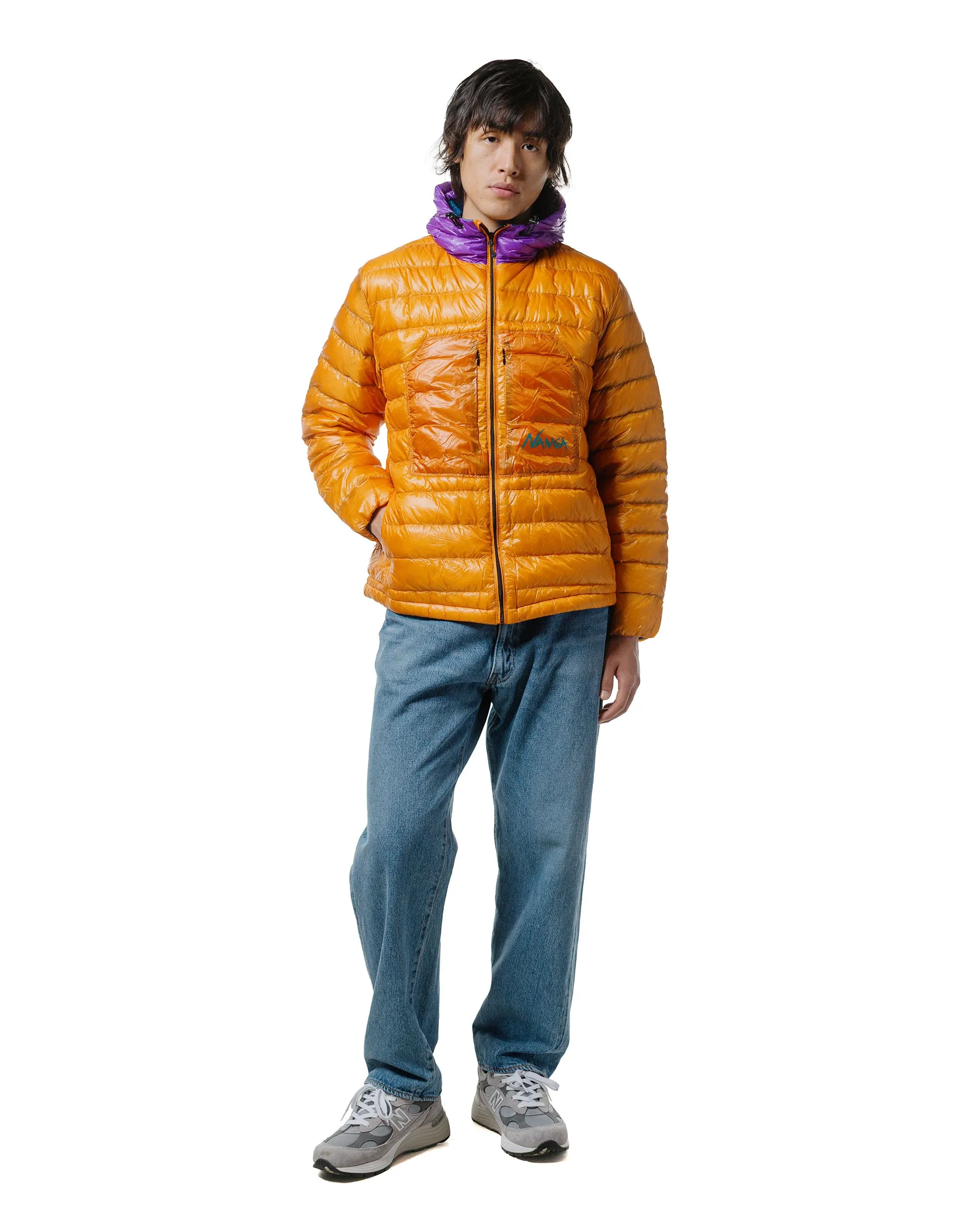 Nanga Ultilight Down Parka Packable Orange sold by Lost & Found product image thumbnail 4