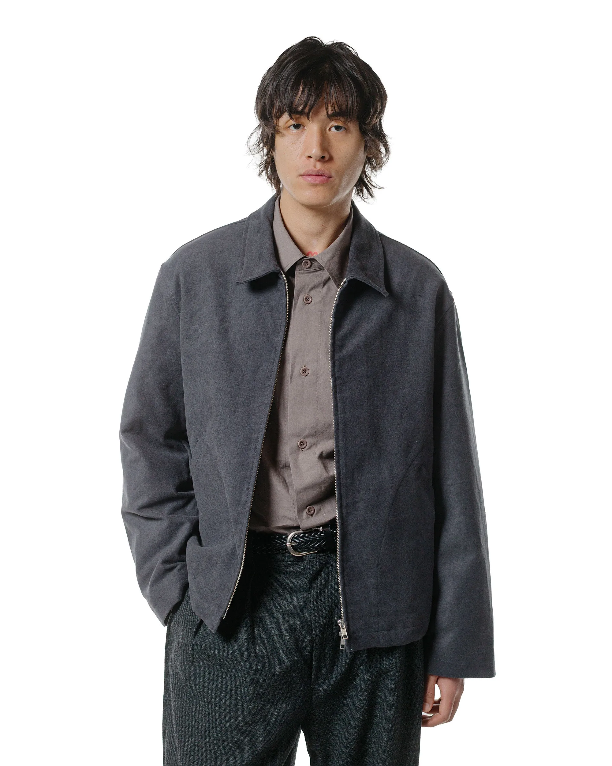 James Coward Site Jacket Grey Cotton Moleskin sold by Lost & Found product image thumbnail 2