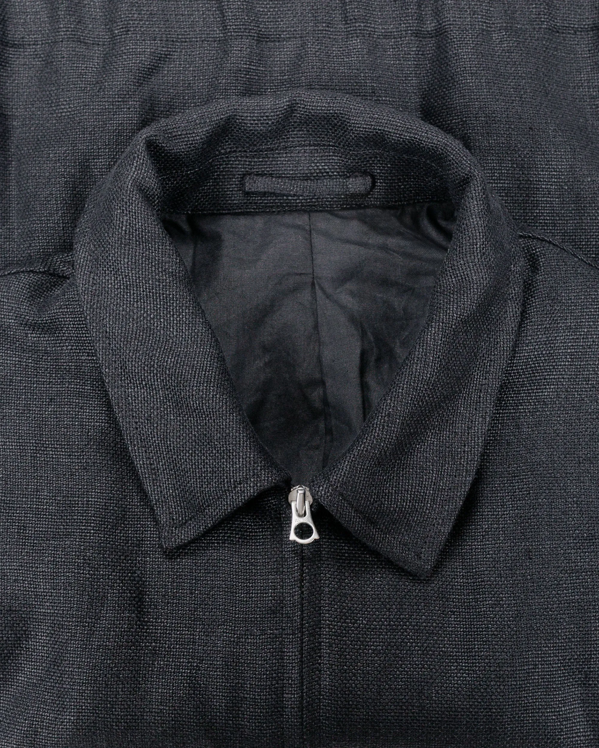 James Coward Machine Jacket Black Belgian Linen sold by Lost & Found product image thumbnail 5