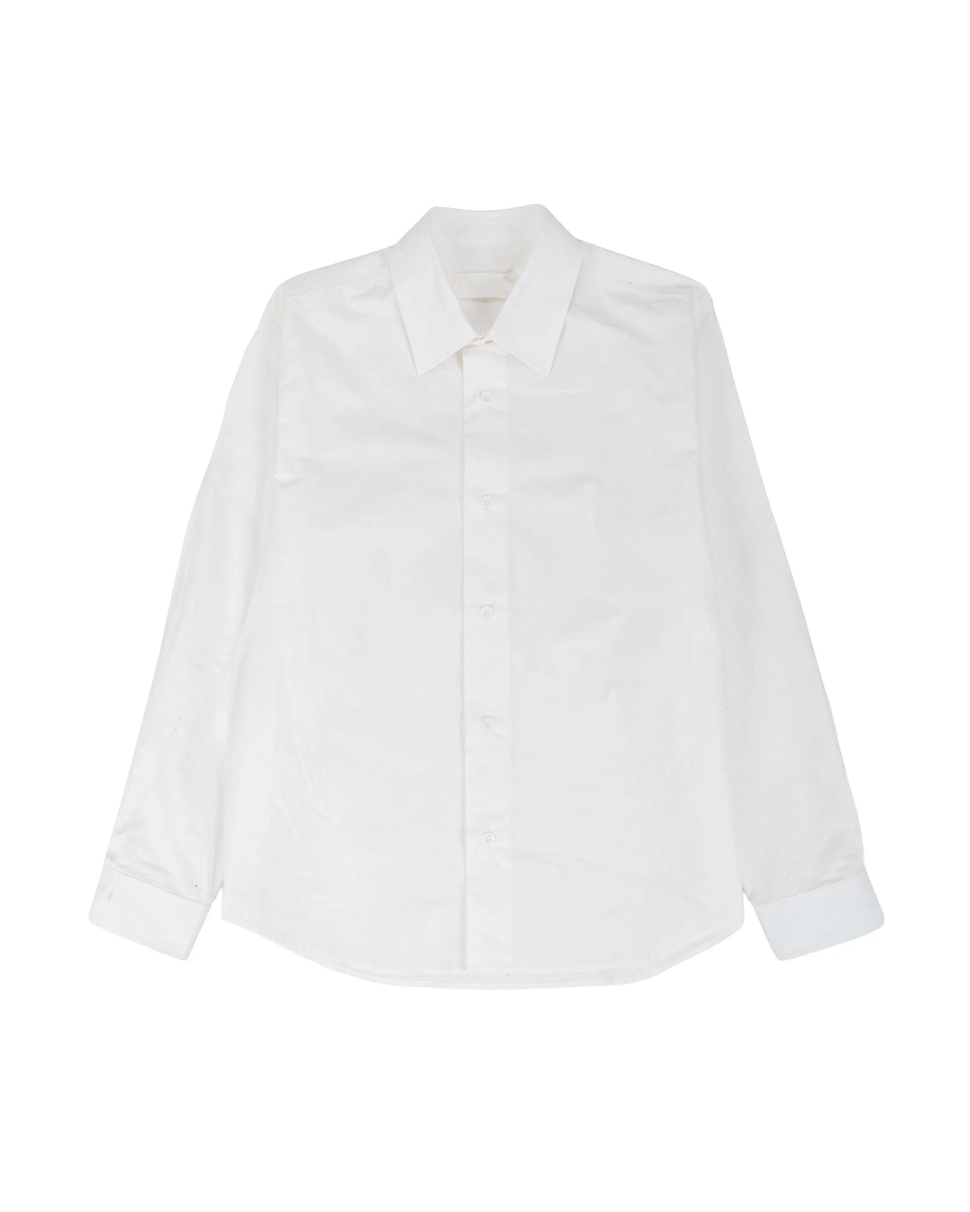 James Coward Filter Shirt White Cotton/Washi Typewriter sold by Lost & Found