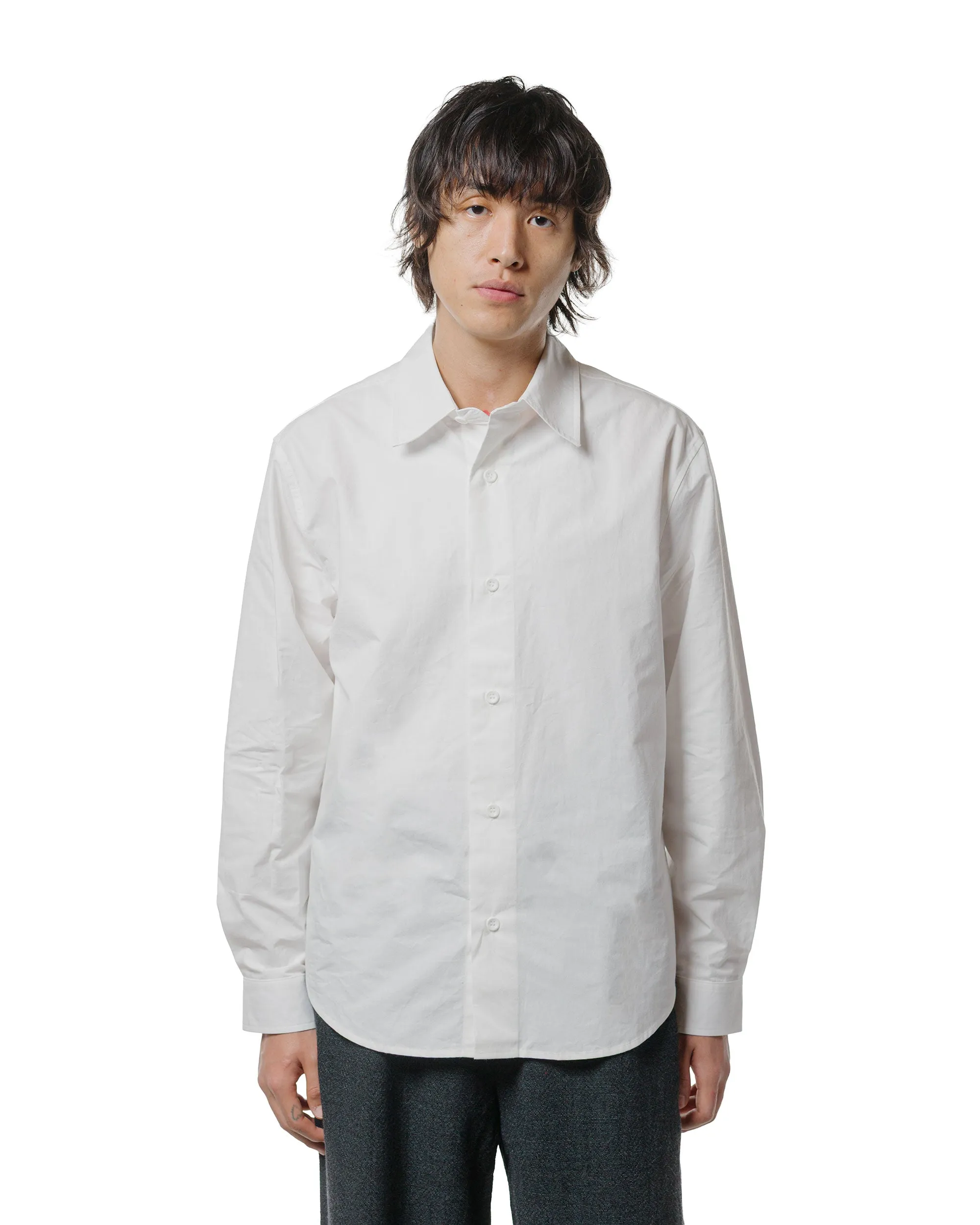 James Coward Filter Shirt White Cotton/Washi Typewriter sold by Lost & Found product image thumbnail 2