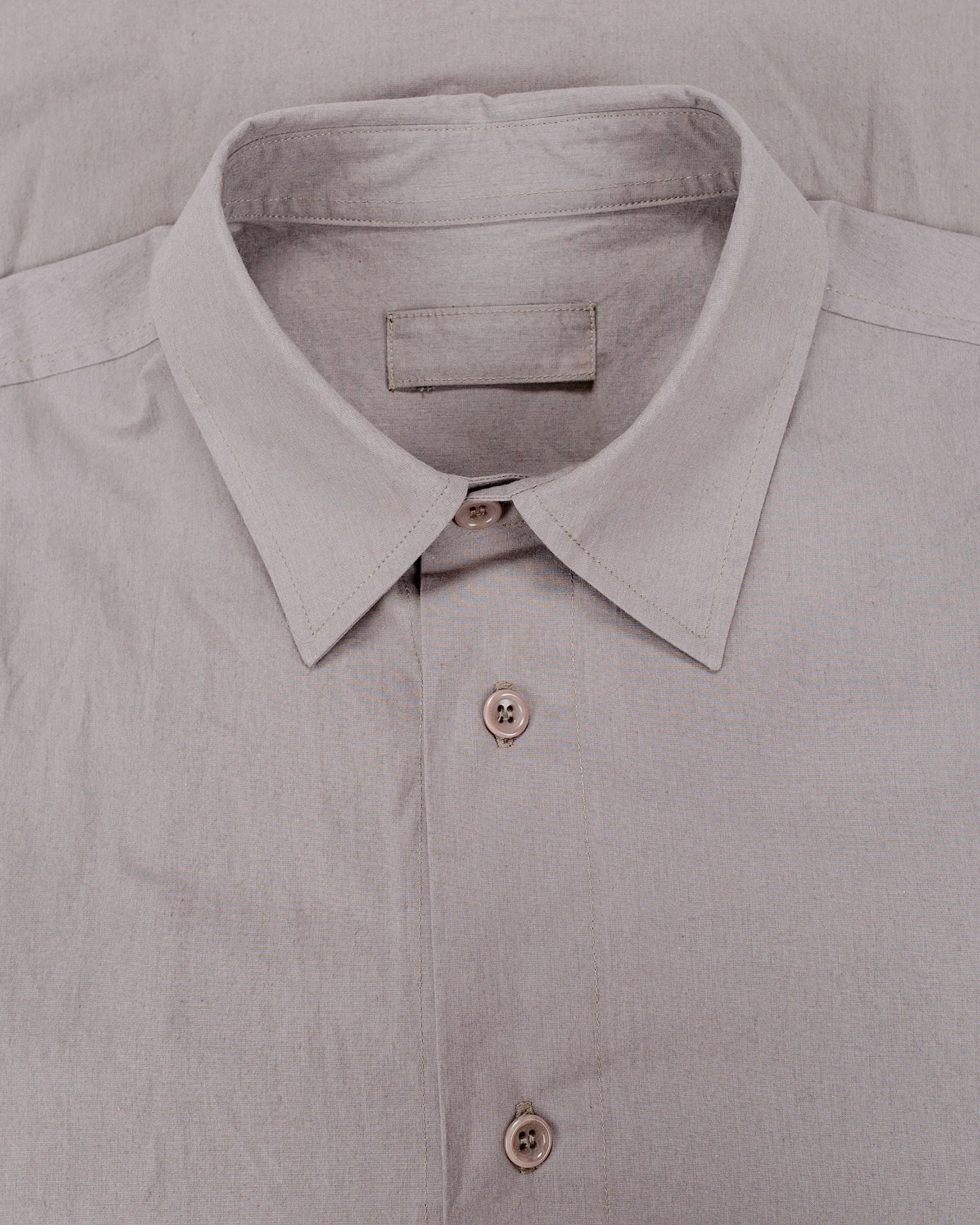 James Coward Filter Shirt Taupe Cotton/Washi Typewriter sold by Lost & Found product image thumbnail 5