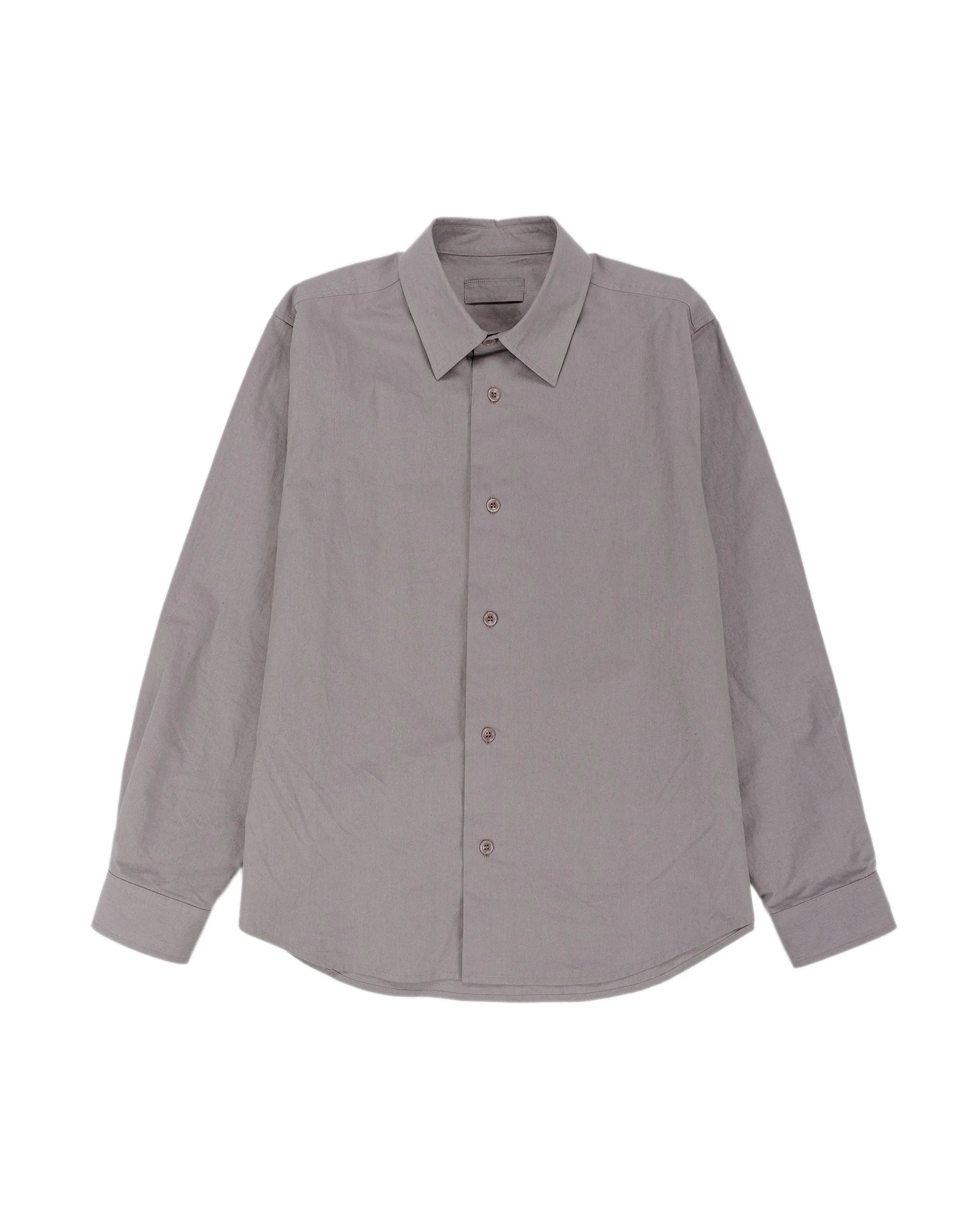 James Coward Filter Shirt Taupe Cotton/Washi Typewriter sold by Lost & Found