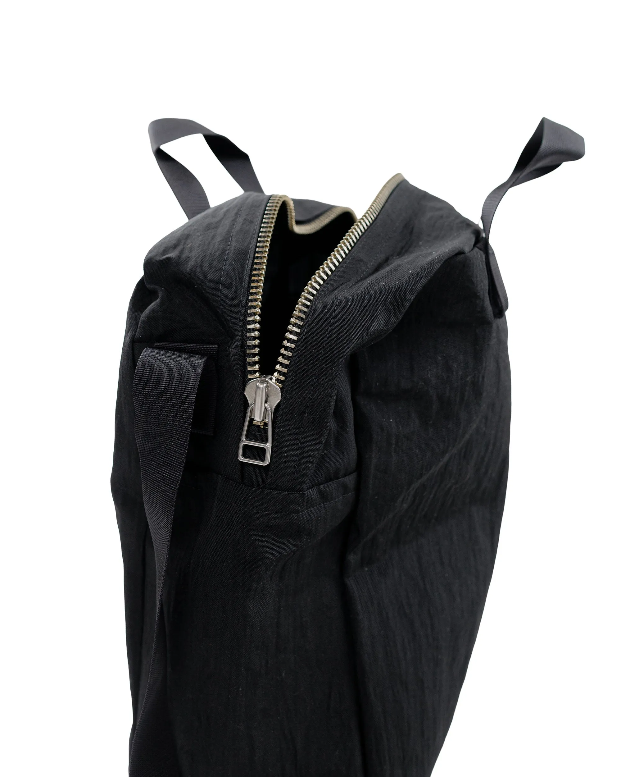 MAN-TLE R0B0 'Zip Tote' Black Nylon sold by Lost & Found product image thumbnail 4